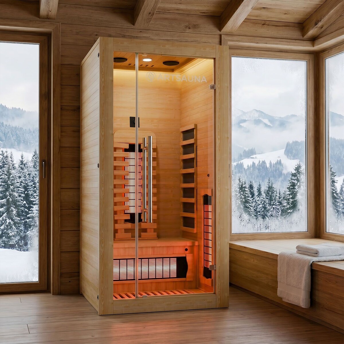 Artsauna Kiruna 90 Premium Infrarotkabine