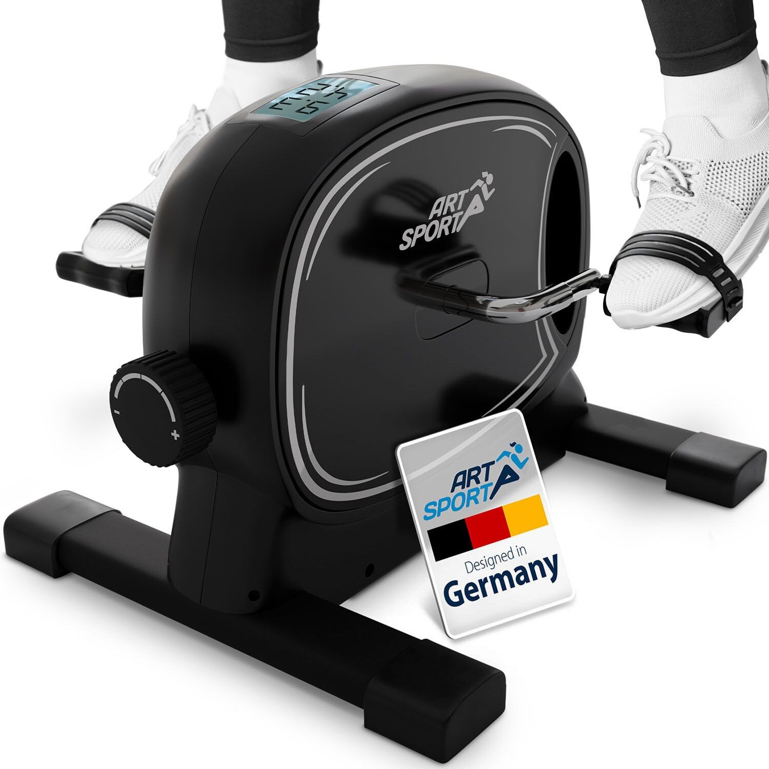 ArtSport Pedaltrainer Sportivo – leiser Heimtrainer, Fitnessgerät, Senioren, Armtrainer | 04262437182940