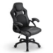 Juskys Racing Schreibtischstuhl Montreal ergonomisch Bürostuhl PC Gaming Stuhl – schwarz
