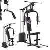 Miniaturansicht ArtSport Kraftstation ProfiGym 2000 Set mit Latzugstange, Butterflystange & Seilzug – 40kg Gewichte - Bild 1