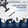 Miniaturansicht Miniaturansicht Miniaturansicht ArtSport Kraftstation ProfiGym 2000 Set mit Latzugstange, Butterflystange & Seilzug – 40kg Gewichte - Bild 3