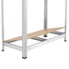 Juskys Lagerregal Basic 2er Set 180x90x40 cm – Metall Schwerlastregal, 10 Böden, 1750 kg, verzinkt - Bild 11