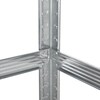 Juskys Lagerregal Basic 2er Set 180x90x40 cm – Metall Schwerlastregal, 10 Böden, 1750 kg, verzinkt - Bild 15