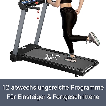 Laufband Heimtrainer Tragbare Fitnessgerät LCD Display Jogging Heimtraining DE