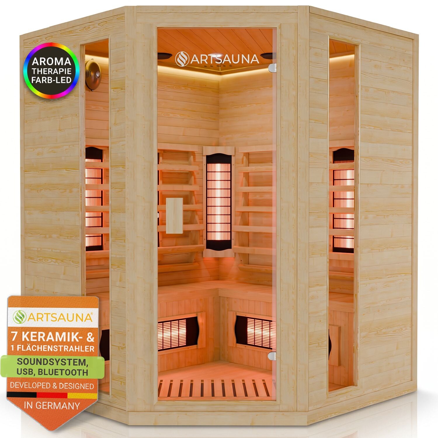Sauna infrarouge Nyborg E150V | Artsauna |