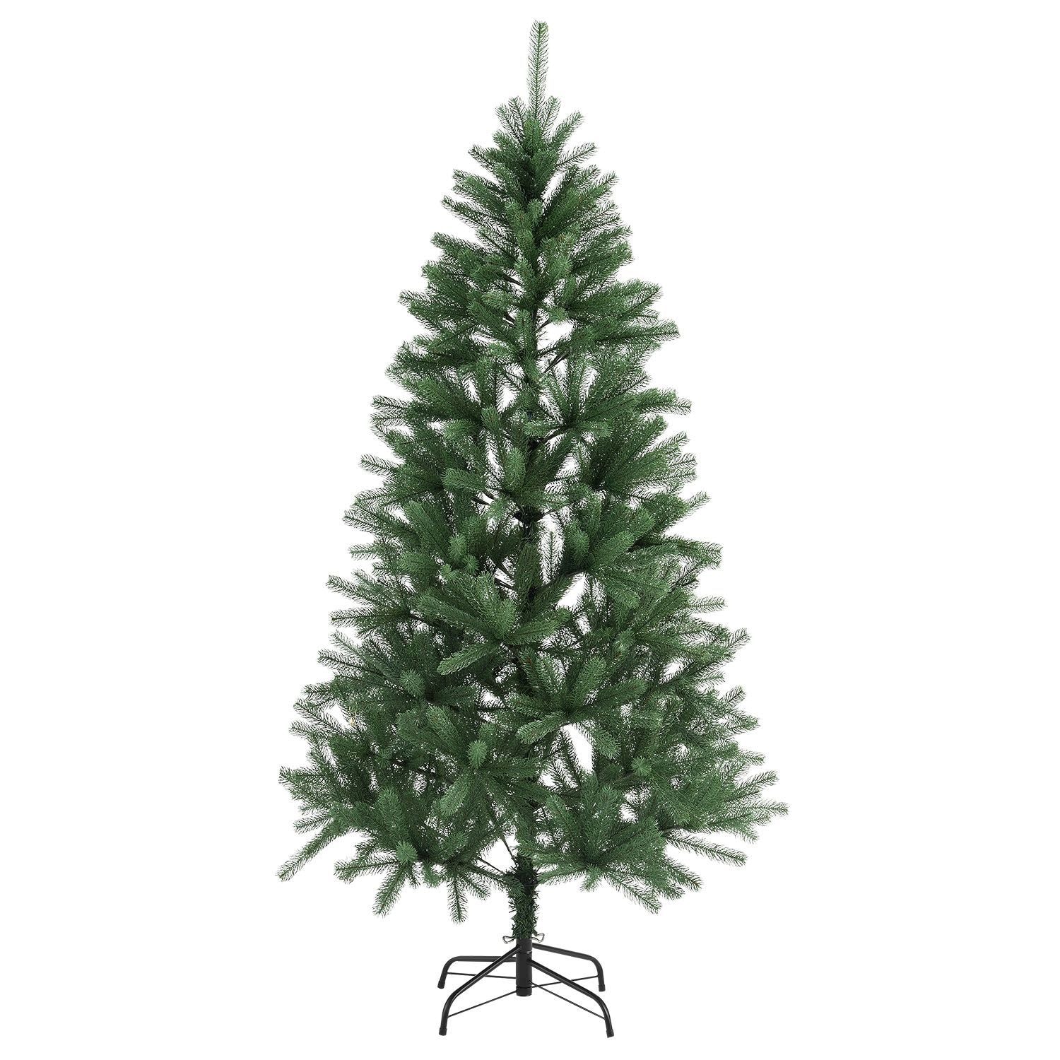 Juskys Weihnachtsbaum Talvi 180 cm hoch &ndash; k&uuml;nstlicher Tannenbaum aus PE-Kunststoff mit Metallst&auml;nder - Bild 1