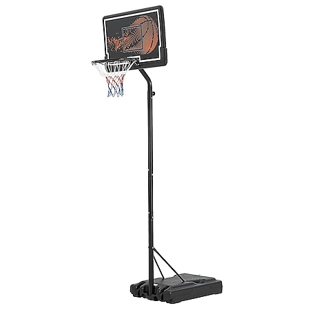 Artsport Outdoor Basketballkorb mit Standfuß & Rädern - 3-fach höhenverstellbar 255 - 305 cm - Bild 1
