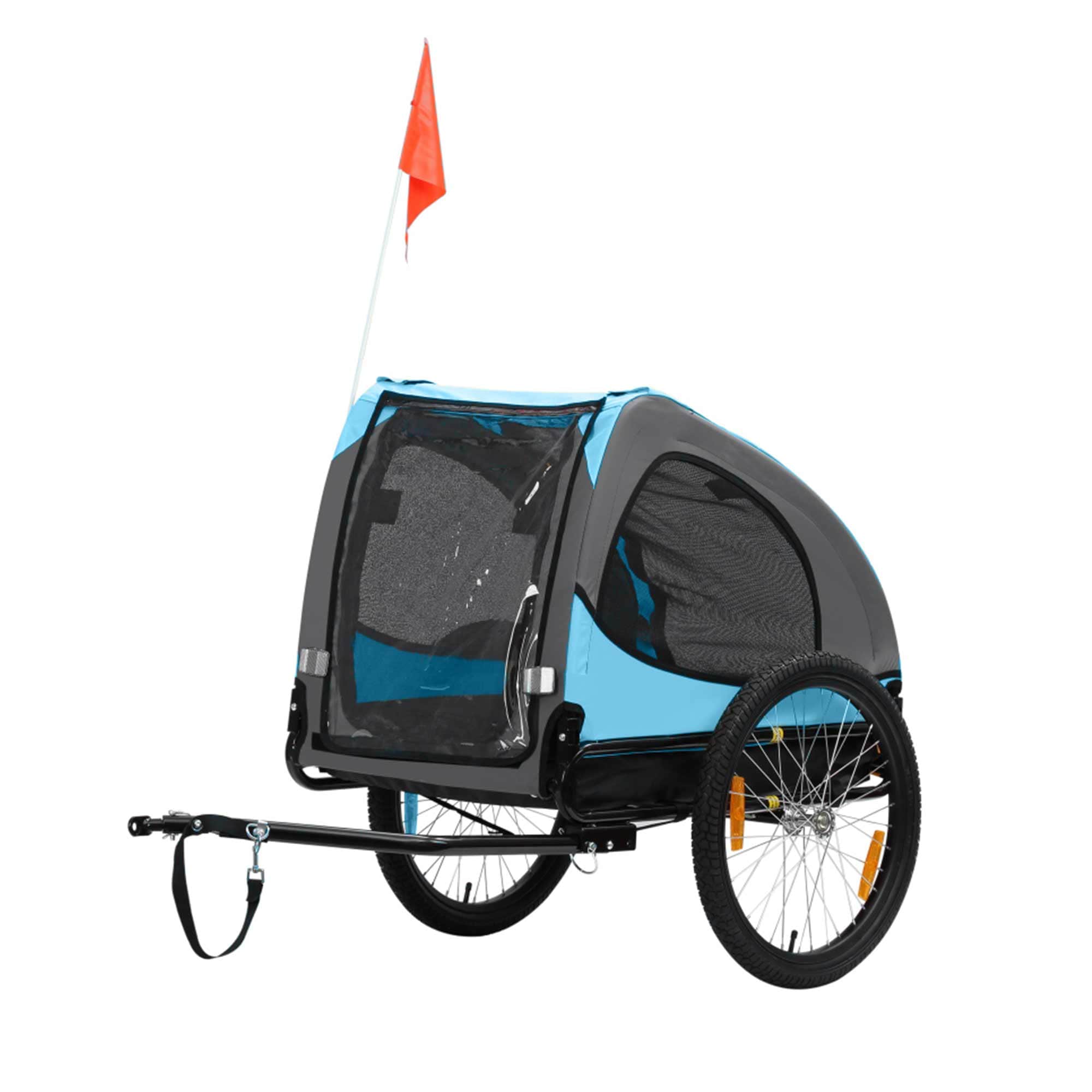 zoomundo Hundeanh&auml;nger Fahrradanh&auml;nger f&uuml;r Hunde - Buddy in T&uuml;rkis - Bild 1