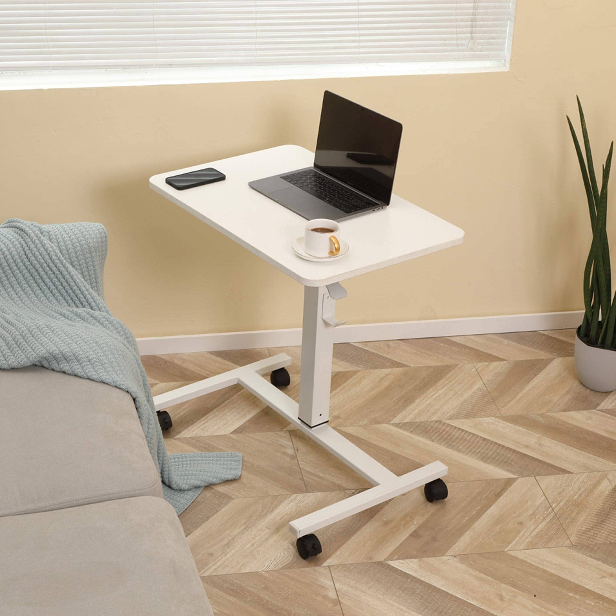 Makika Stehpult / Laptoptisch h&ouml;henverstellbar mit Rollen - Bild 1