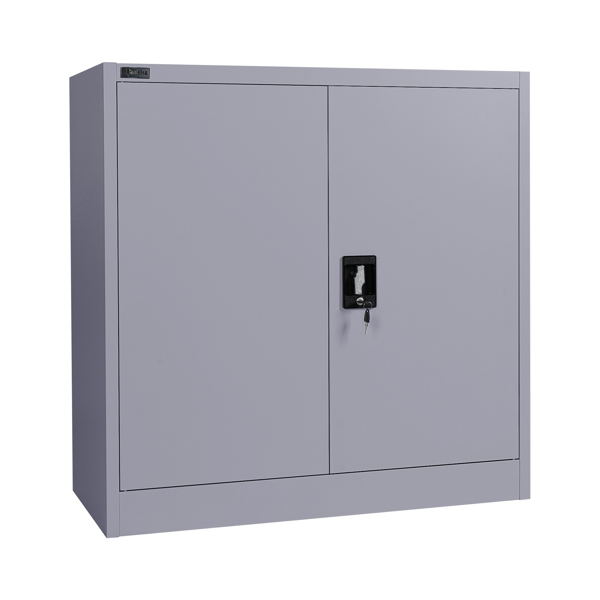 Makika Aktenschrank / B&uuml;roschrank abschlie&szlig;bar 40x90x90cm in Anthrazit - Bild 1