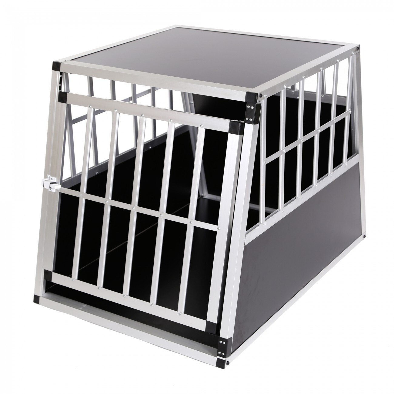 zoomundo Hundetransportbox / Kofferraumbox aus Aluminium - 1-T&uuml;rig Premium - Bild 1
