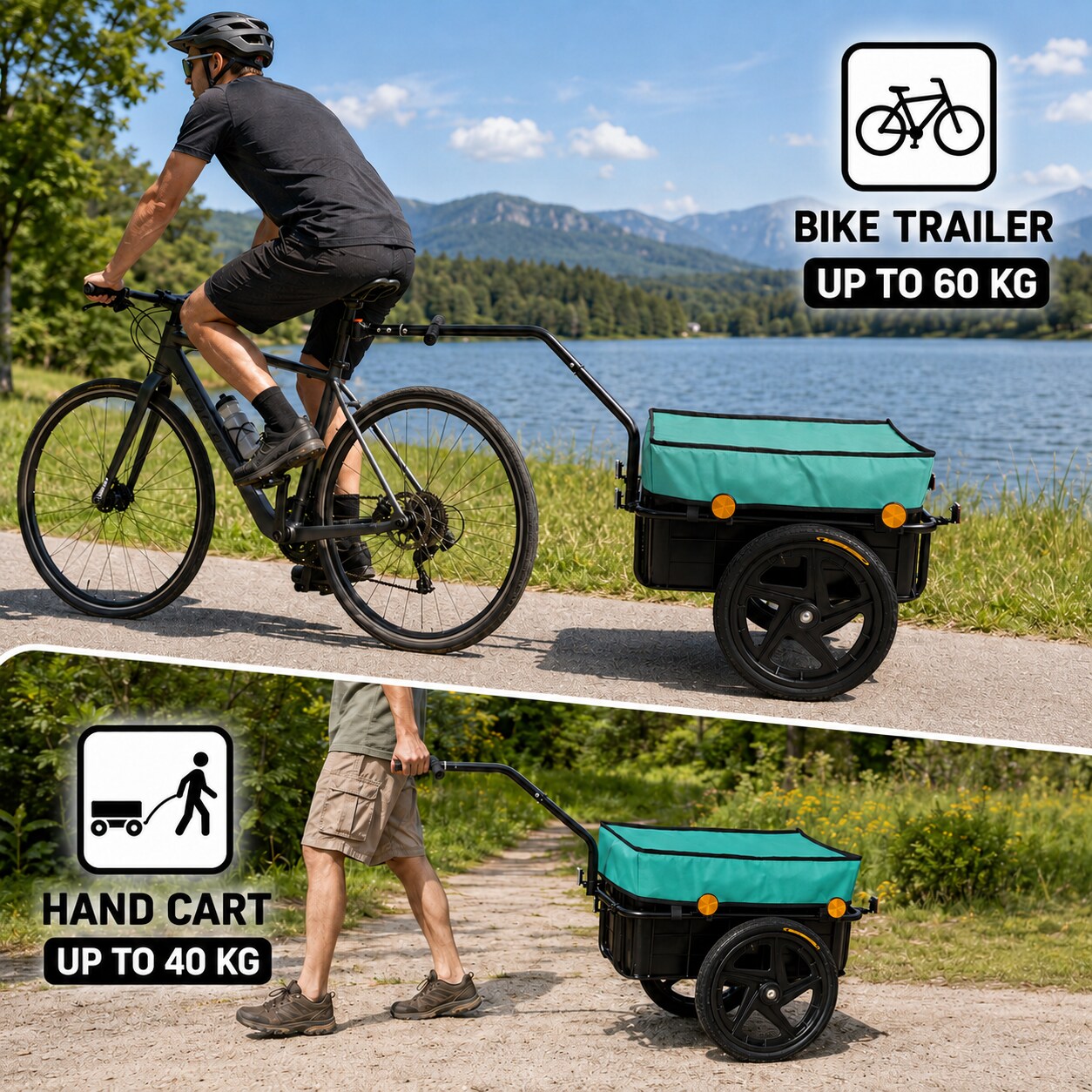 fahrradtasche 3 in 1 wasserdicht NextBag 3in1 Fahrradtasche main image 1