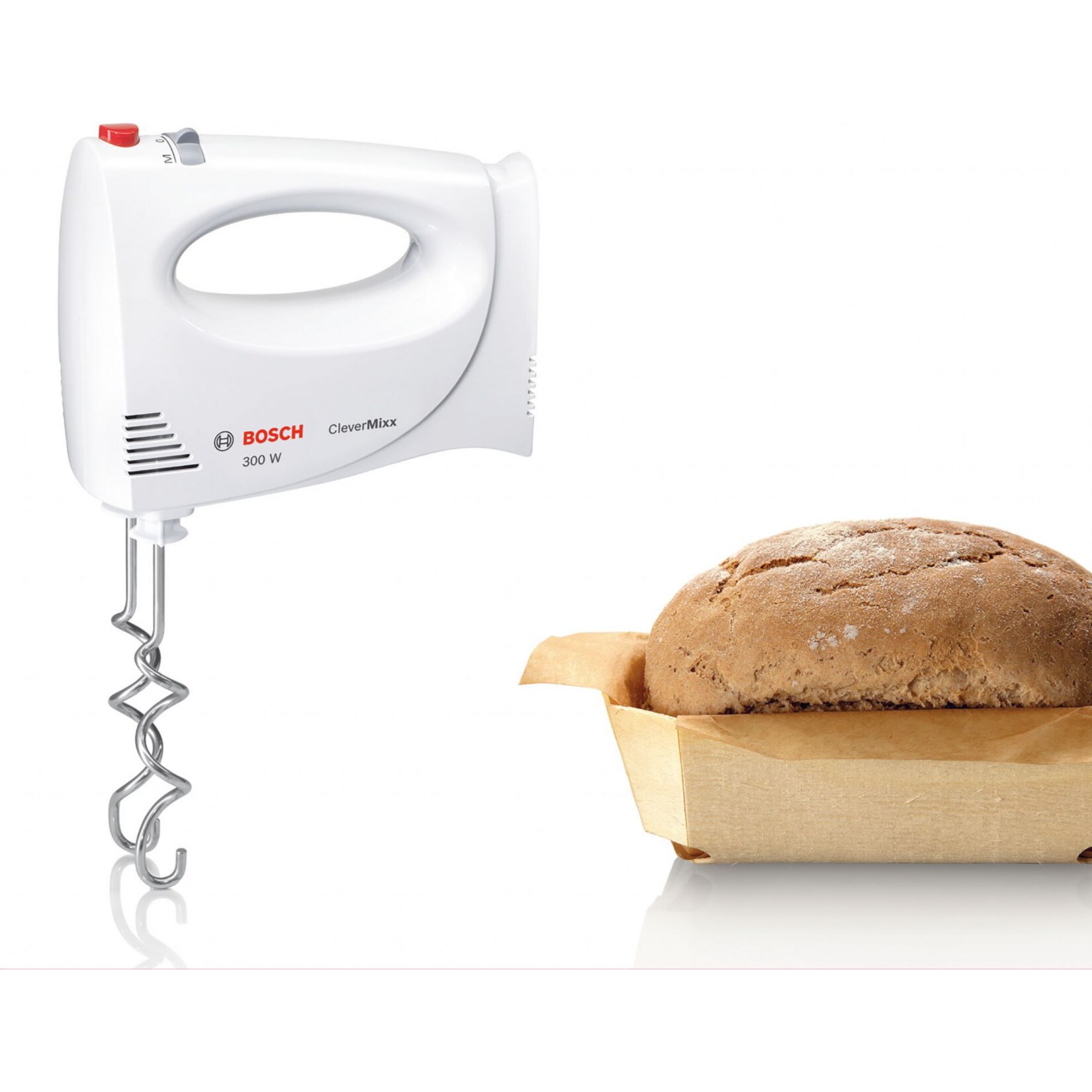 Bosch Mfq3010 Handmixer 300 Watt Knethaken Rührbesen Turbo Soft Online  Kaufen Bei Netto