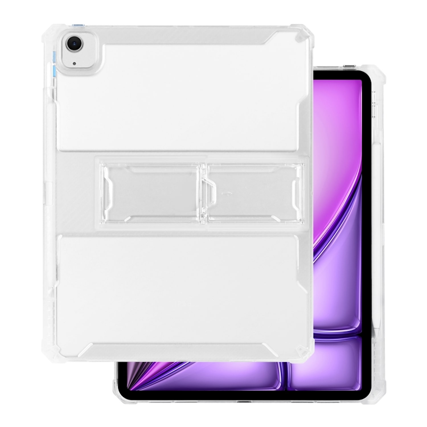 F&uuml;r Apple iPad Air 13 2025 / 2024 / Pro 12.9 2022 Schock TPU PC H&uuml;lle - Bild 1