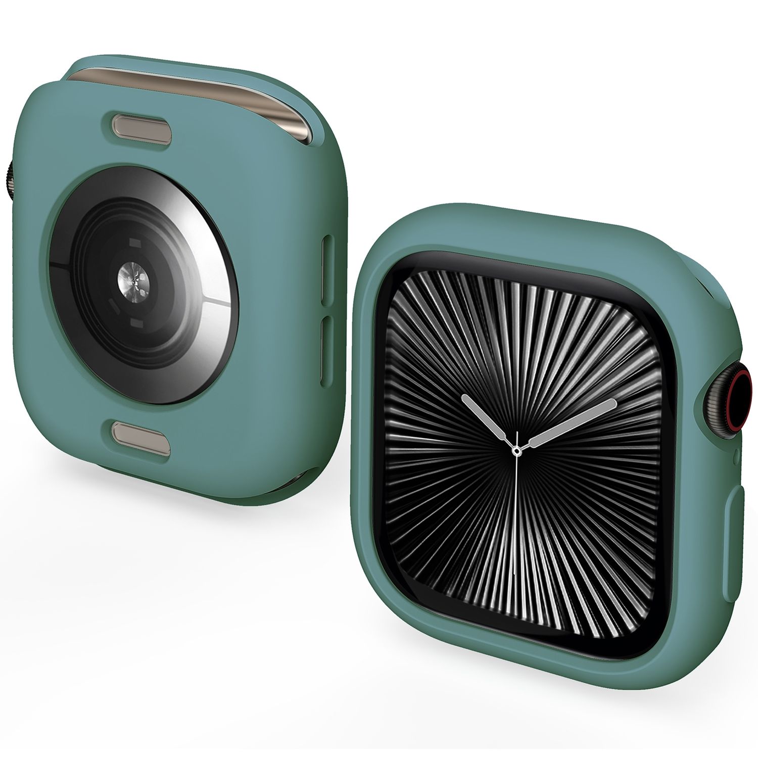 F&uuml;r Apple Watch Series 11 / 10 42mm Candy TPU Geh&auml;use H&uuml;lle H- Gr&uuml;n - Bild 1