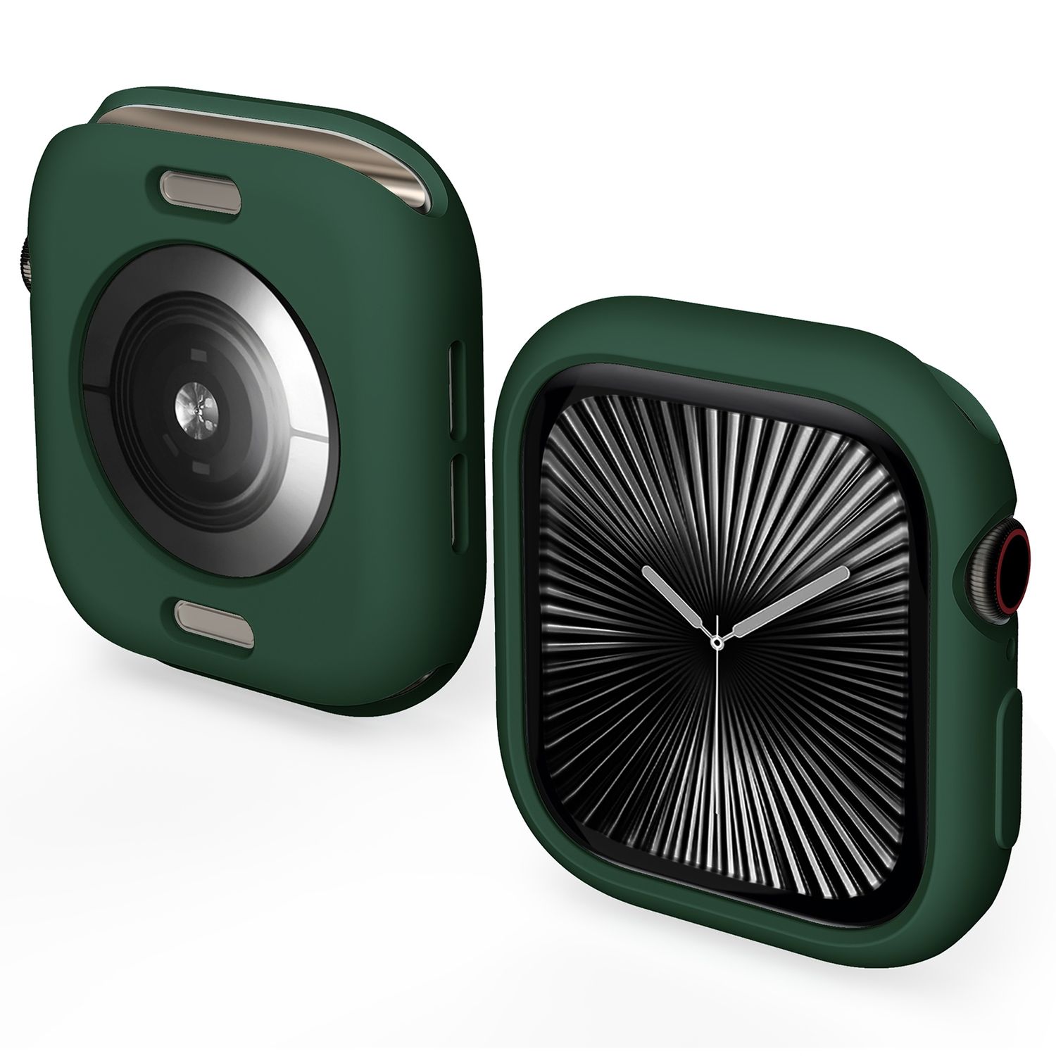 F&uuml;r Apple Watch Series 11 / 10 42mm Candy TPU Geh&auml;use H&uuml;lle D- Gr&uuml;n - Bild 1