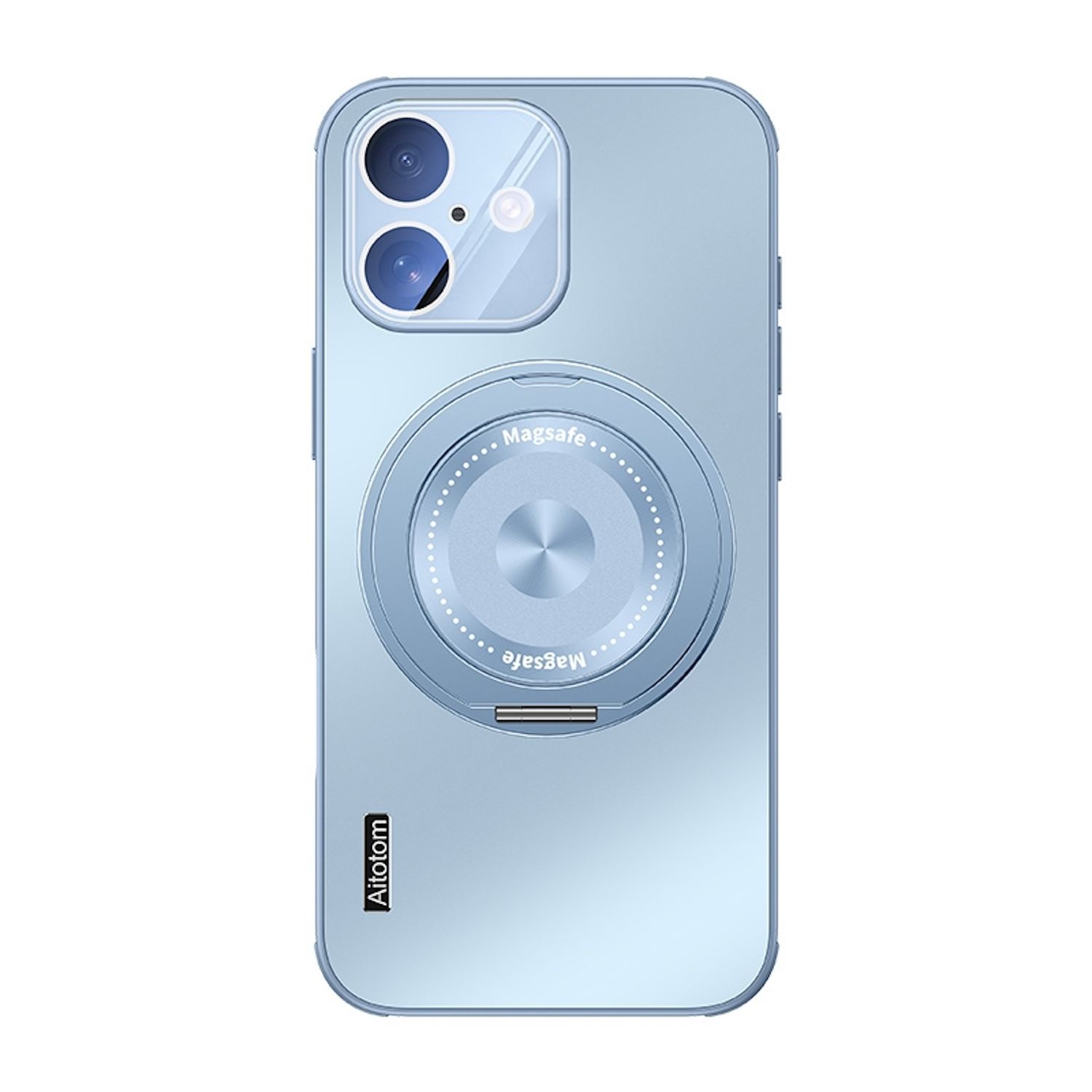 F&uuml;r Apple iPhone 16 MagSafe H&uuml;lle mit K&uuml;hlung und Linsenschutz Blau - Bild 1