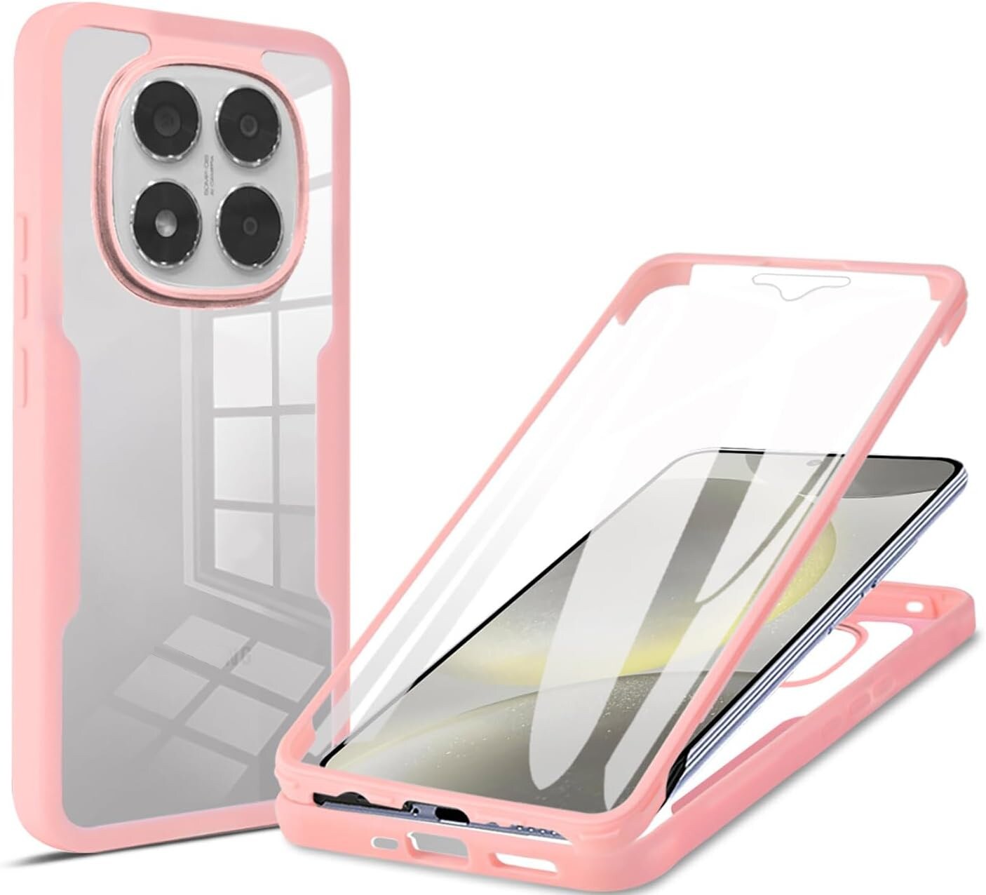 F&uuml;r Xiaomi Redmi Note 14 Pro / Pro Plus 5G Full Cover 360 Grad H&uuml;lle - Bild 1