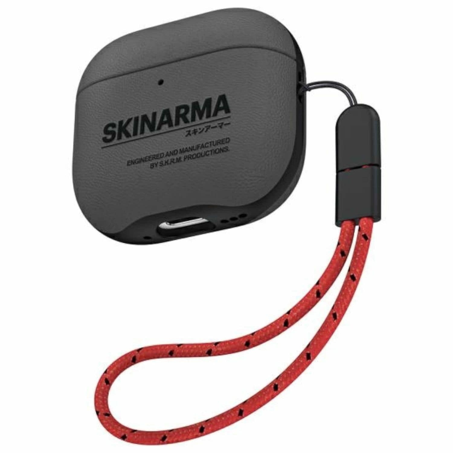 Skinarma Apple Etui Spunk AirPods 4 Schutzh&uuml;lle Case Cover H&uuml;lle Gr&uuml;n - Bild 1