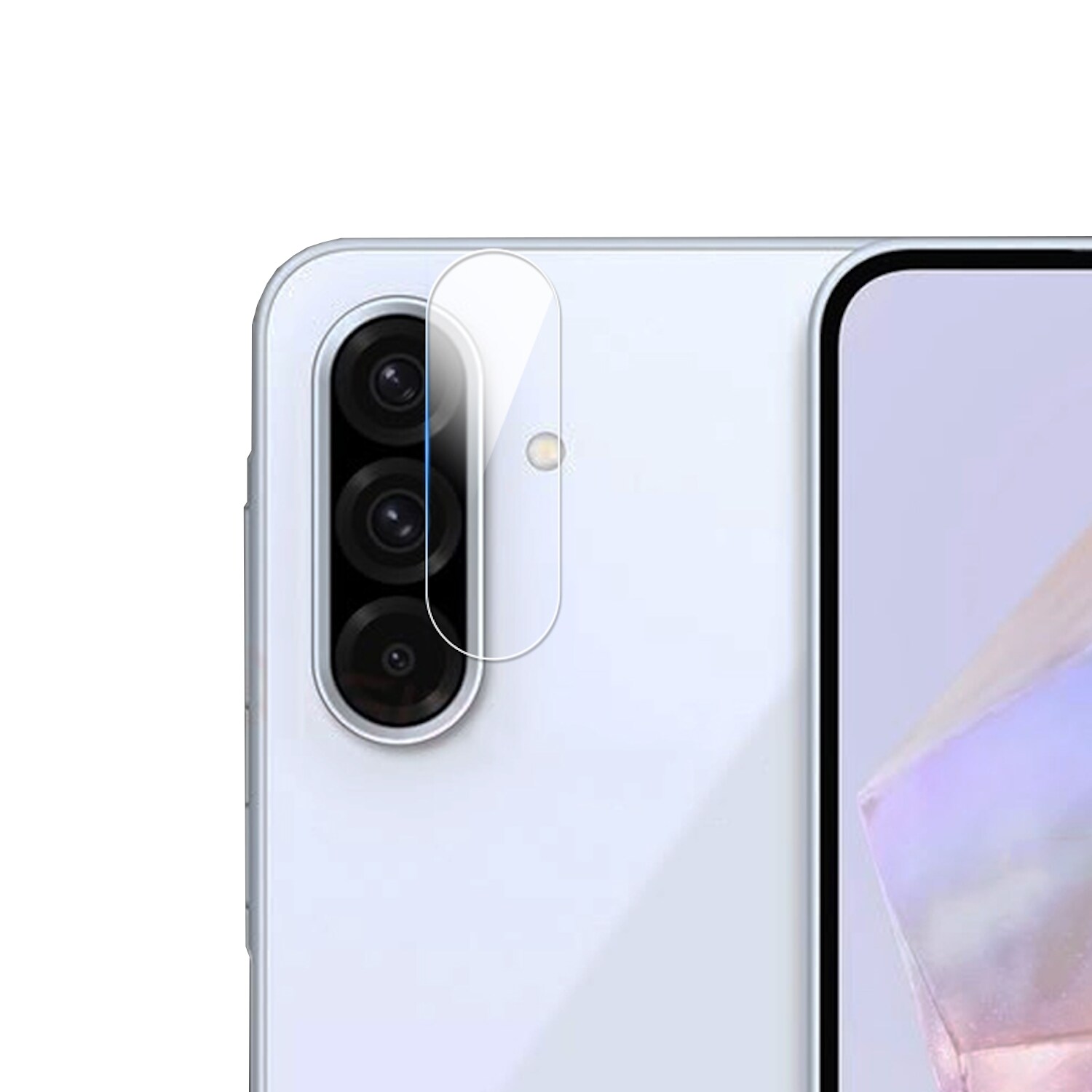 F&uuml;r Samsung Galaxy A56 / A36 Schutz Hart Glas Kamera Komplettschutz - Bild 1