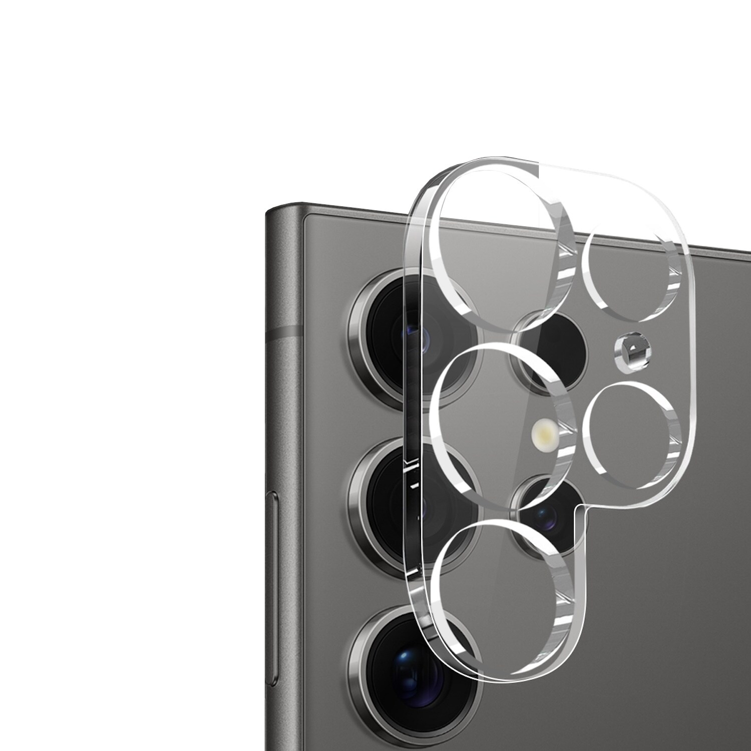 F&uuml;r Samsung Galaxy S25 Ultra Schutz Hart Glas 9H Kamera Komplettschutz - Bild 1