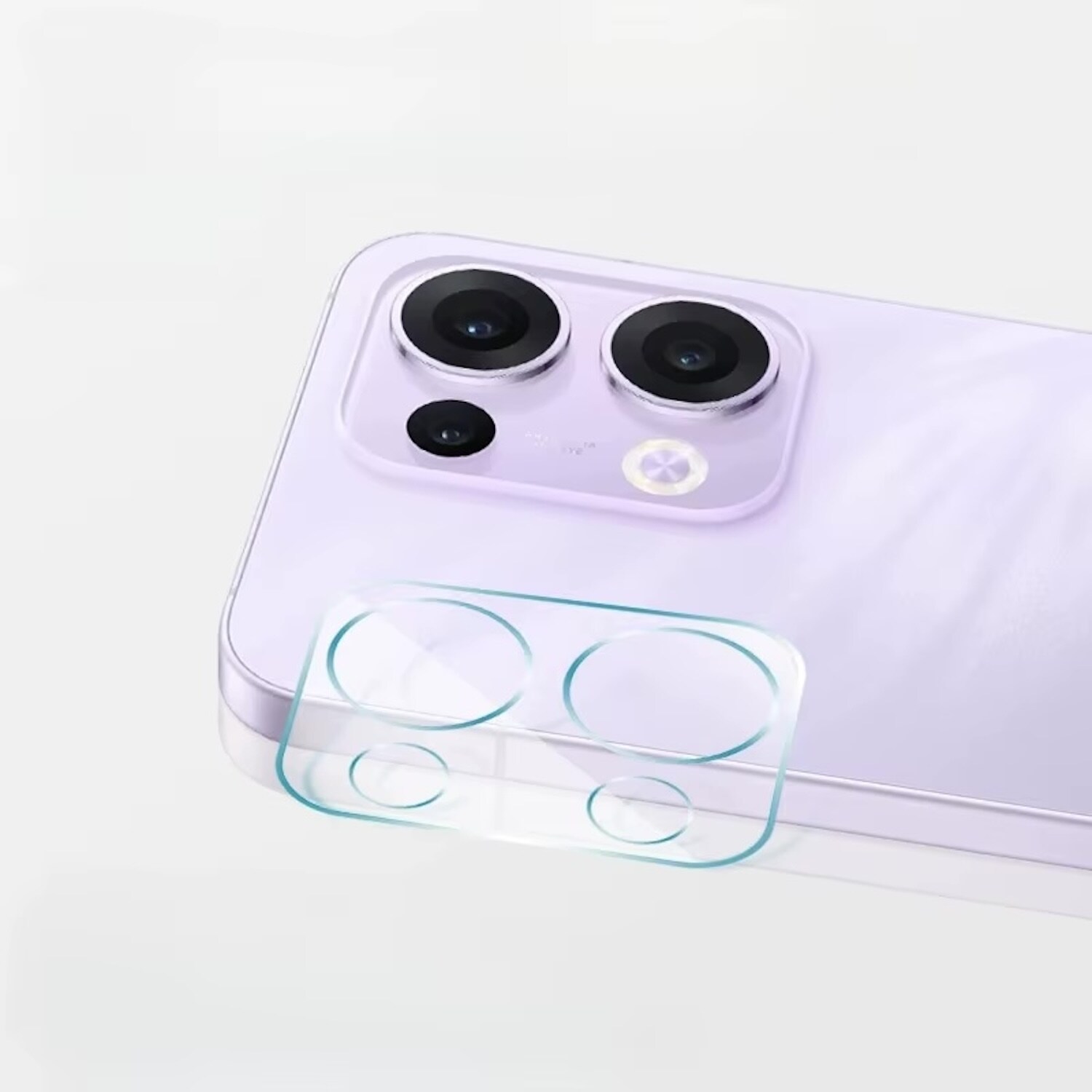 F&uuml;r Oppo Reno 13 Pro 5G Schutz Hart Glas 9H Kamera Komplettschutz - Bild 1