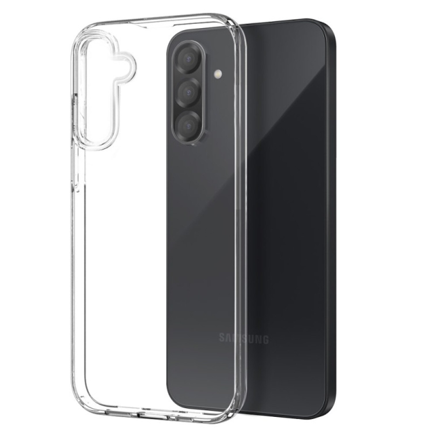 F&uuml;r Samsung Galaxy A56 / A36 Silikon TPU Schutz H&uuml;lle Case Transparent - Bild 1