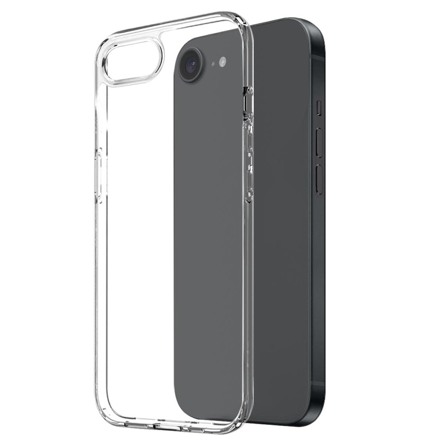 TPU Silikon f&uuml;r Apple iPhone 17e / 16e Schutz H&uuml;lle Transparent - Bild 1