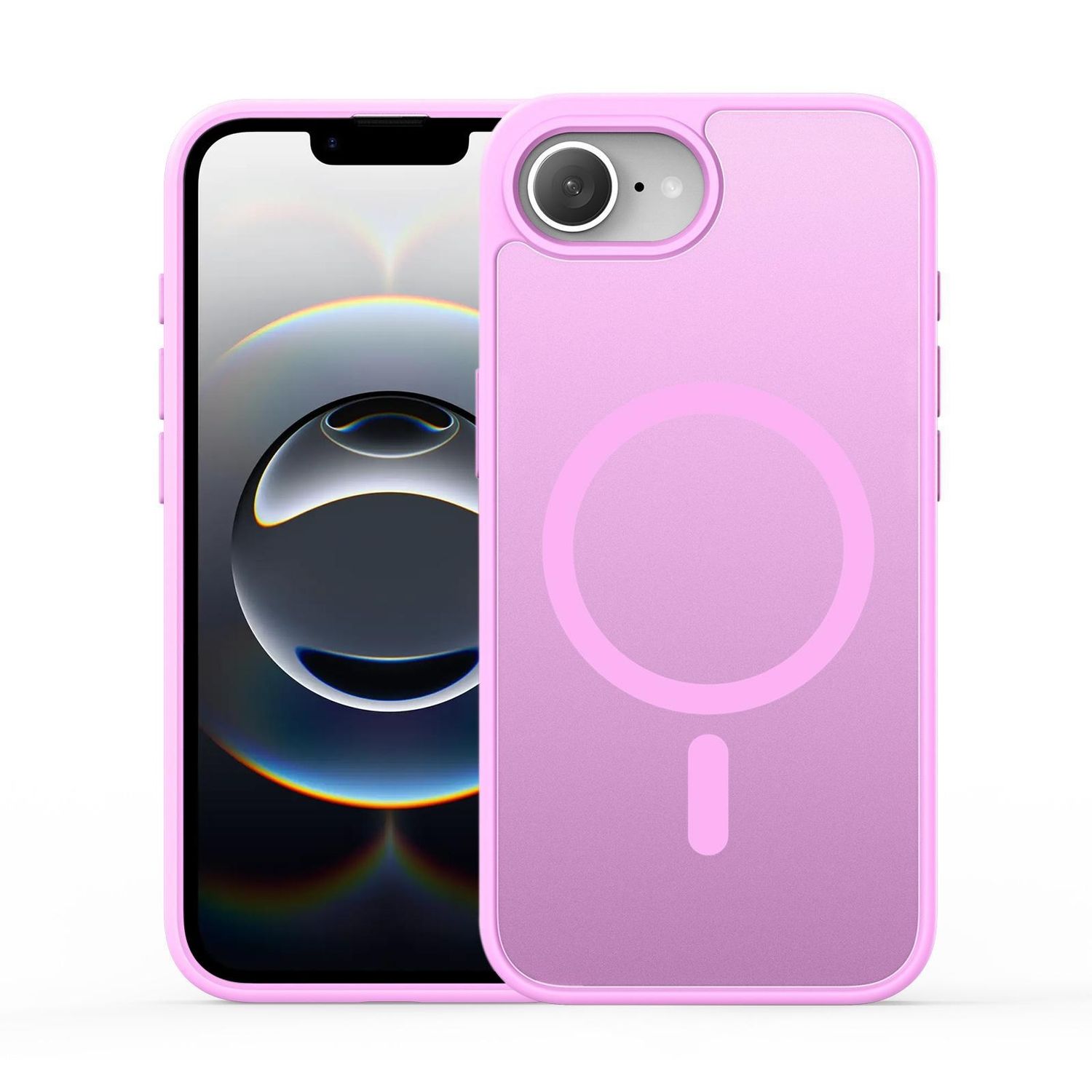 F&uuml;r Apple iPhone 16e DUX DUCIS MagSafe TPU Hybrid PC Schutzh&uuml;lle Rosa - Bild 1