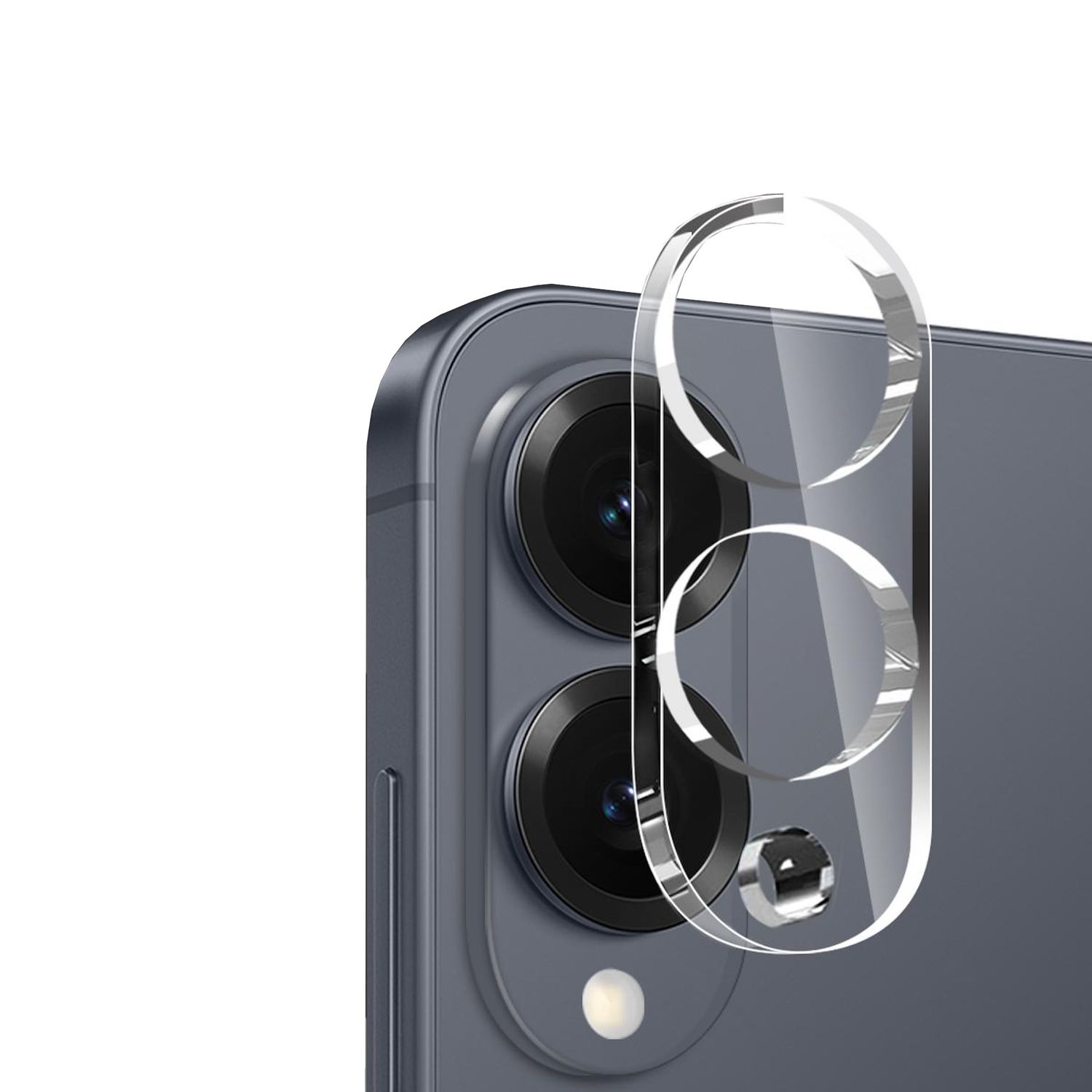 F&uuml;r Samsung Galaxy S25 Edge Schutz Hart Glas 9H Kamera Komplettschutz - Bild 1