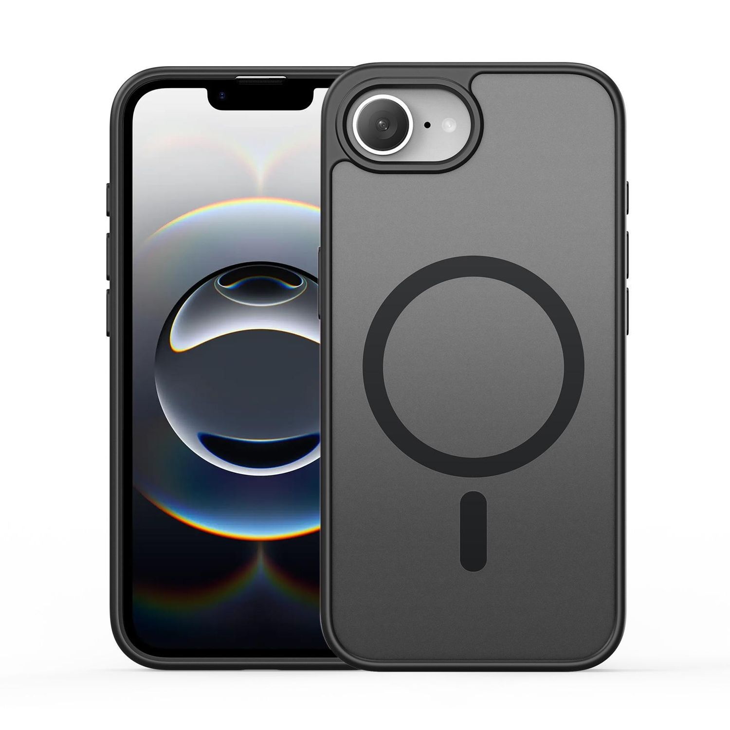 F&uuml;r Apple iPhone 16e DUX DUCIS MagSafe TPU Hybrid Schutz H&uuml;lle Schwarz - Bild 1