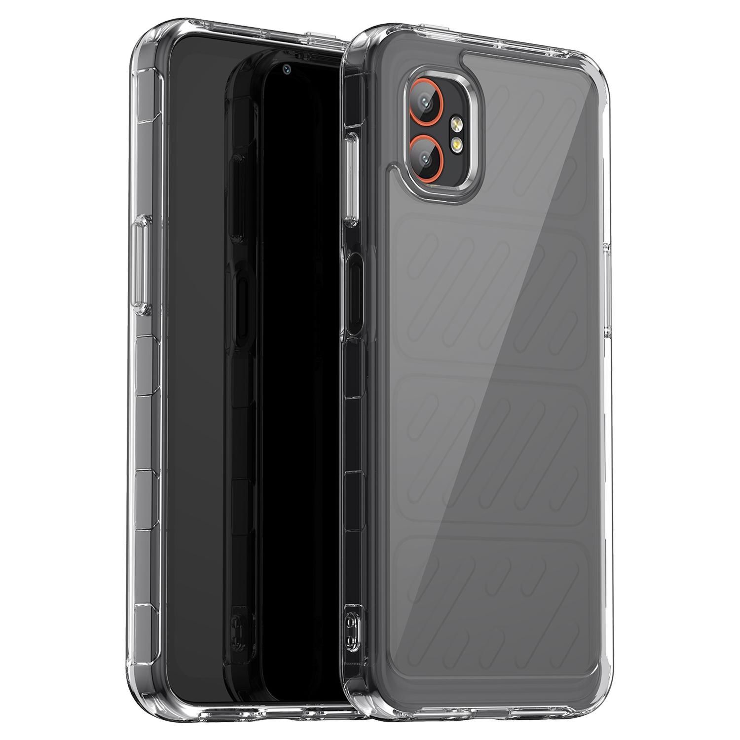 F&uuml;r Samsung Galaxy XCover 7 Pro Colorful TPU Acryl H&uuml;lle Transparent - Bild 1
