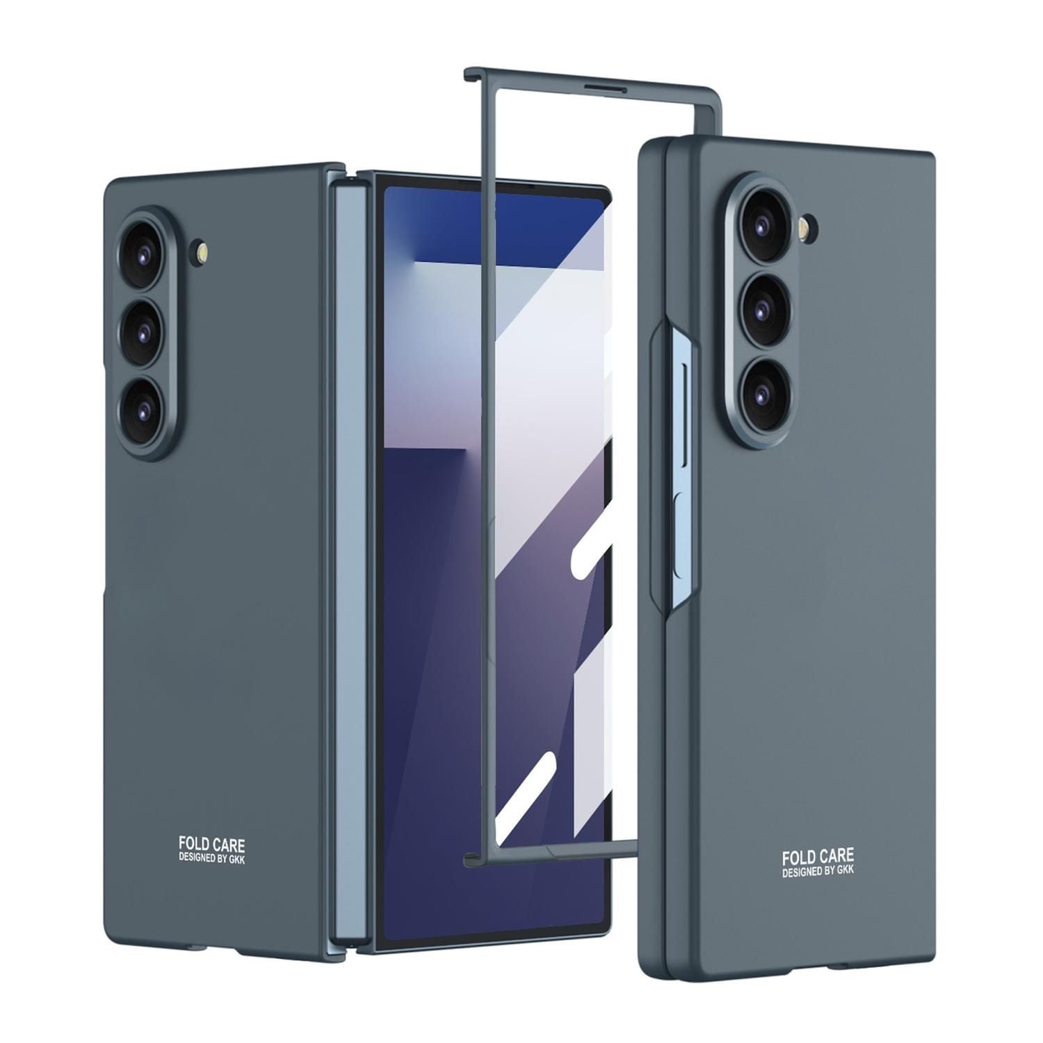 F&uuml;r Samsung Galaxy Z Fold7 GKK Integrierte Ultra d&uuml;nne H&uuml;lle Gr&uuml;n - Bild 1