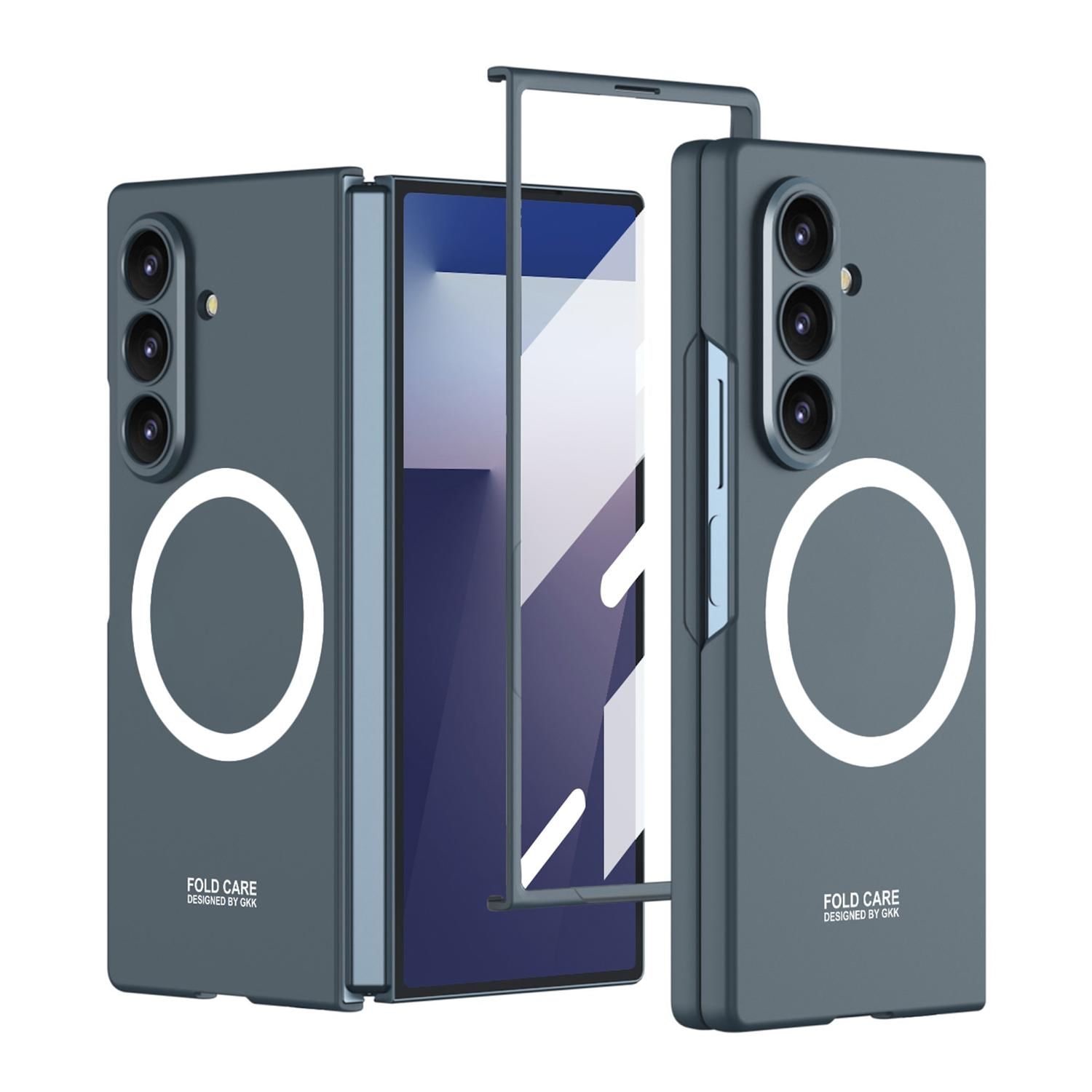 F&uuml;r Samsung Galaxy Z Fold7 GKK MagSafe Integrierte d&uuml;nne H&uuml;lle Gr&uuml;n - Bild 1