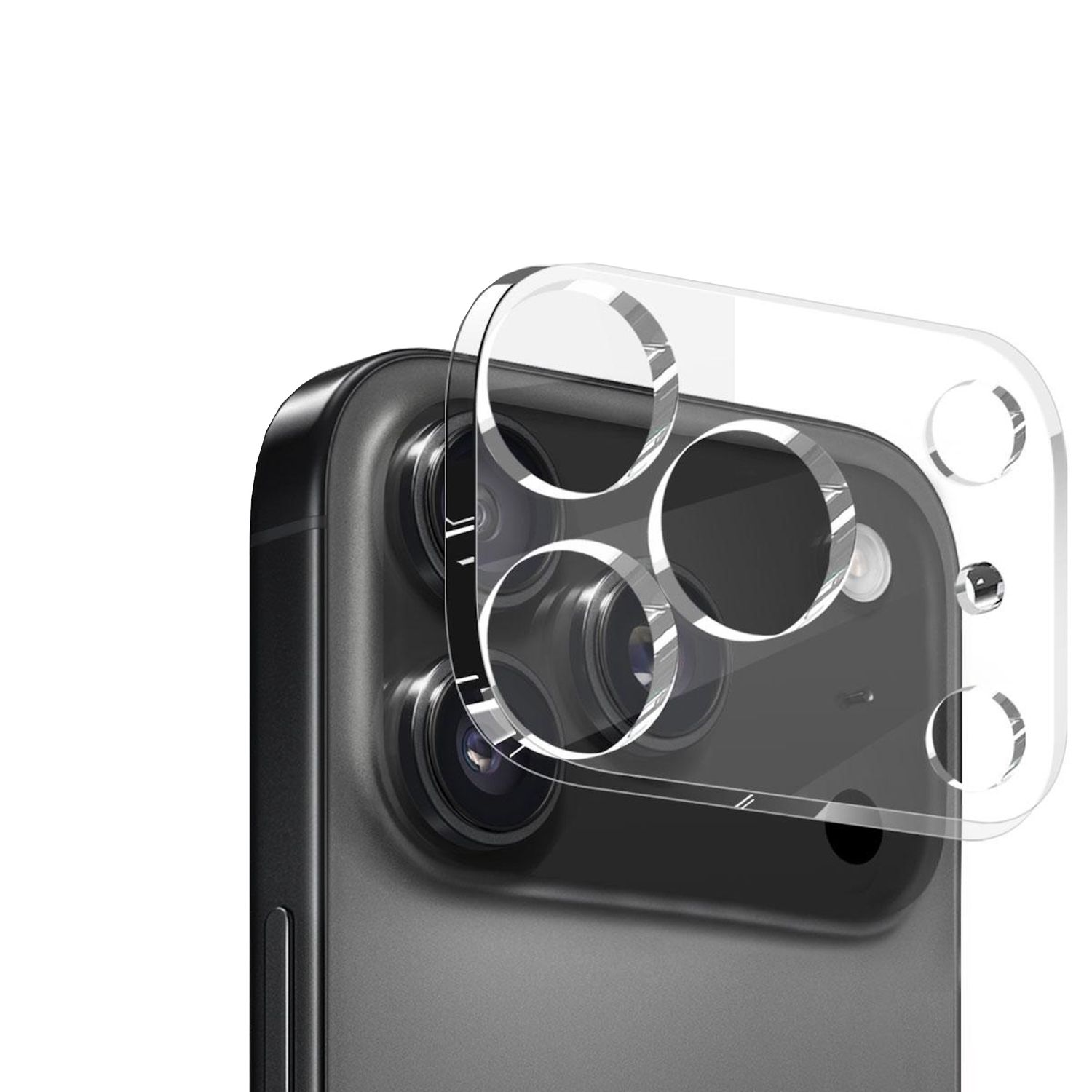 F&uuml;r Apple iPhone 17 Pro Schutz Hart Glas Kamera Linsen Komplettschutz - Bild 1