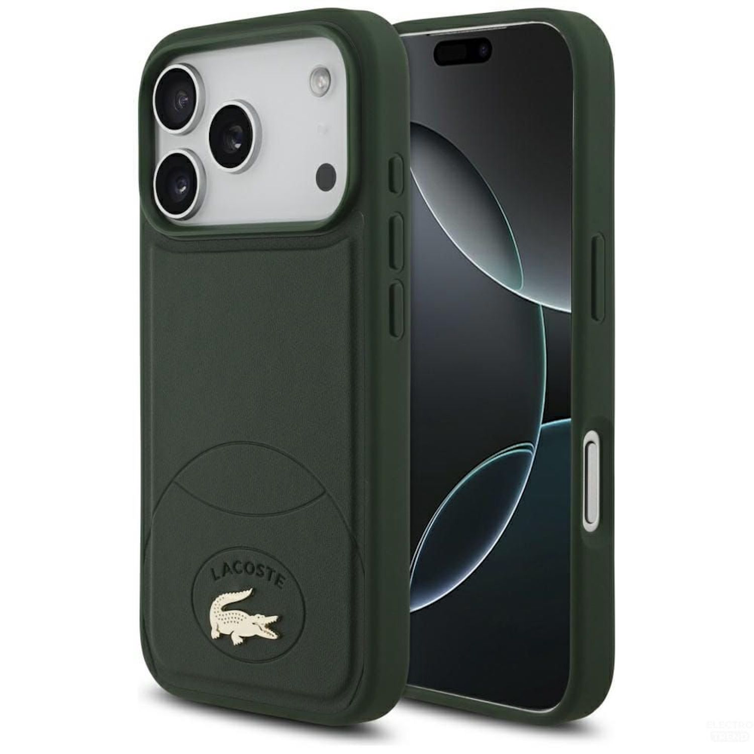 Lacoste Apple iPhone 17 Pro Bliss MagSafe Case Cover Schutz H&uuml;lle Gr&uuml;n - Bild 1