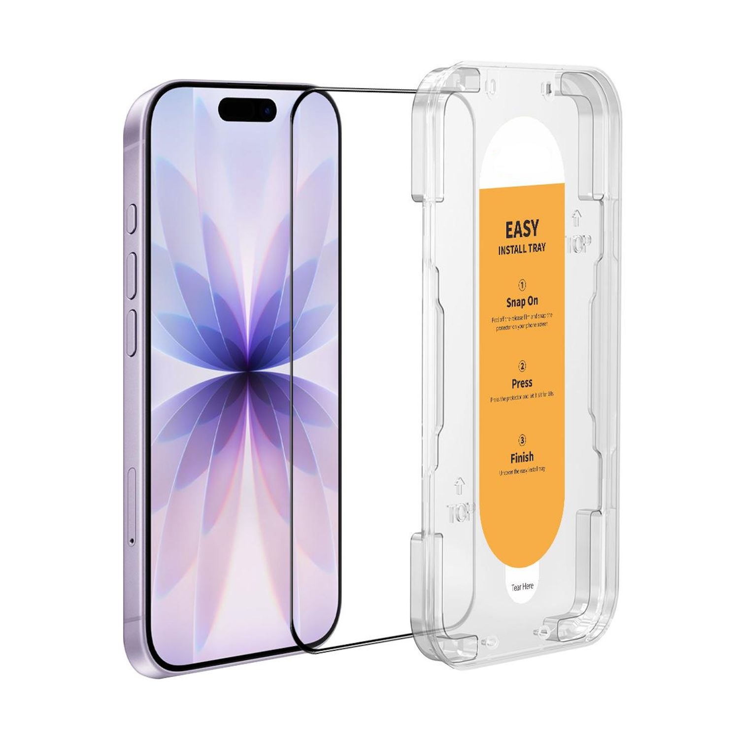 F&uuml;r Apple iPhone 17 Easy Install 3D Premium 0,3mm 9H Schutz Hart Glas - Bild 1