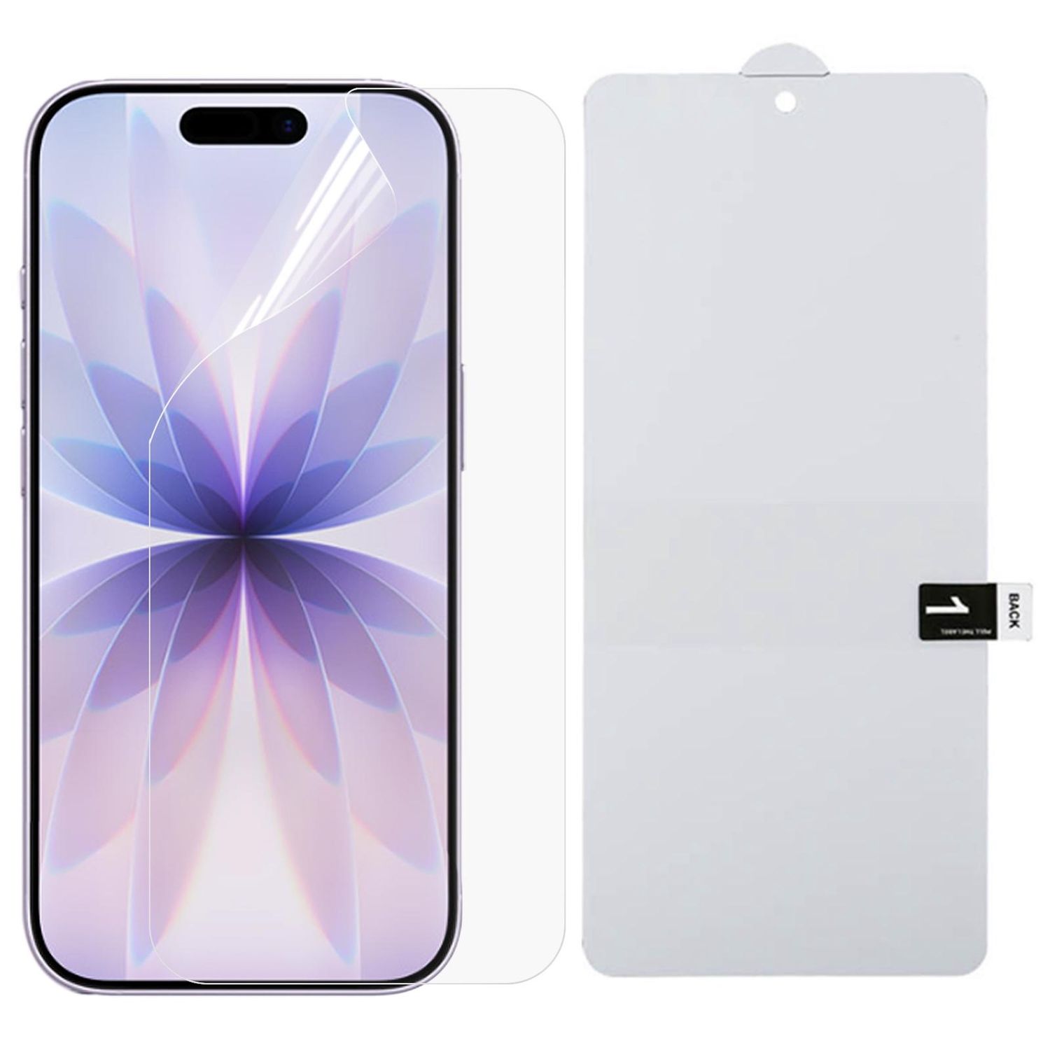 F&uuml;r Apple iPhone 17 Full Front Screen Hydrogel Display Schutz Folie - Bild 1