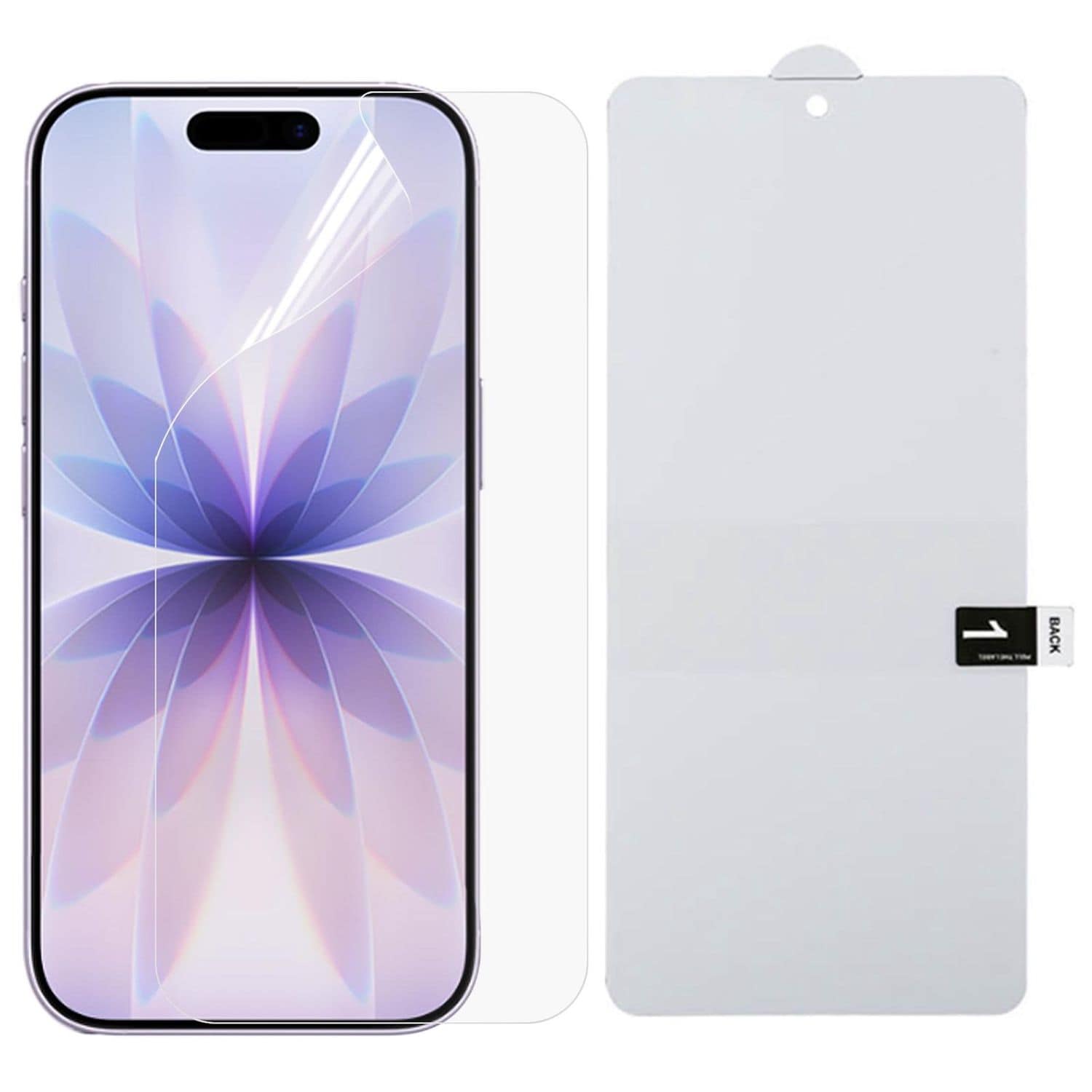 F&uuml;r Apple iPhone 17 Pro Front Screen Hydrogel Display Schutz Folie - Bild 1