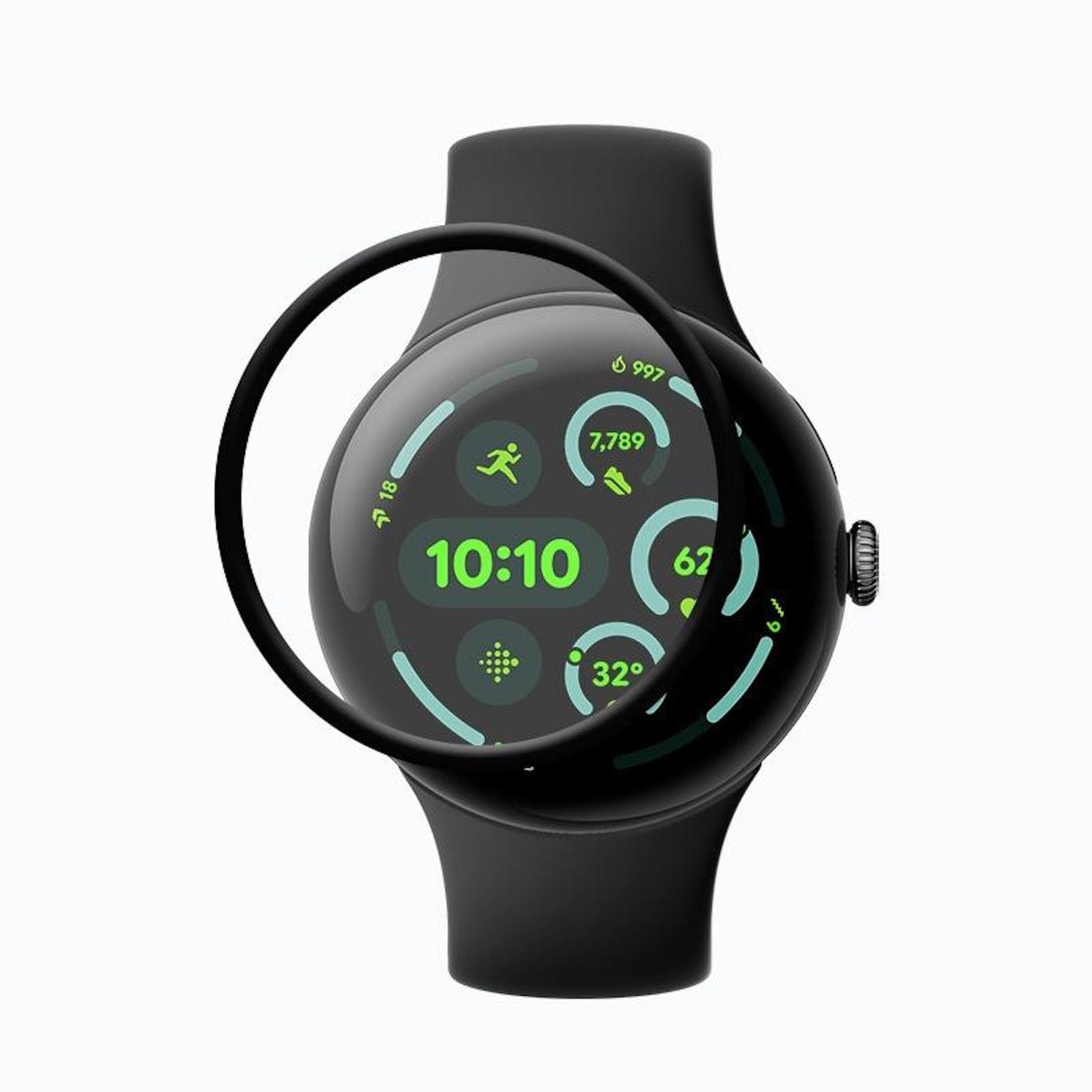 F&uuml;r Google Pixel Watch 4 41mm Plexiglas Display HD Full Schutz Folie - Bild 1