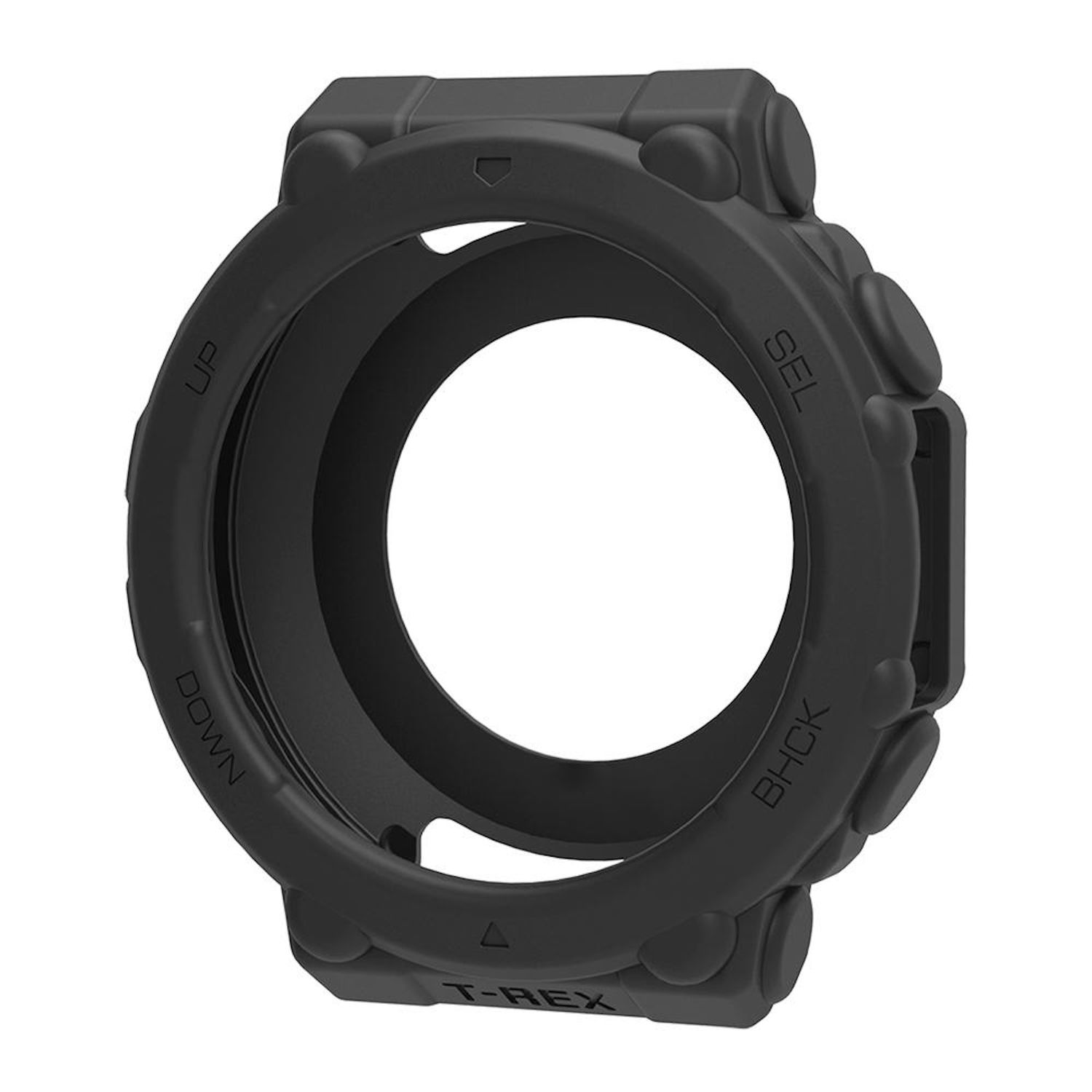 F&uuml;r Amazfit T-Rex 2 Soft Silikon Watch Schutz Geh&auml;use H&uuml;lle Schwarz - Bild 1