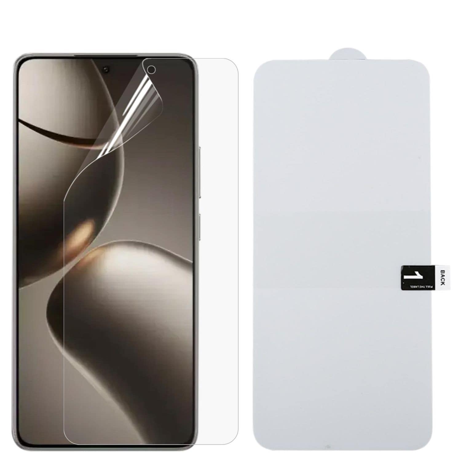 F&uuml;r Xiaomi 15T Full Front Screen Hydrogel Display Schutz Folie - Bild 1