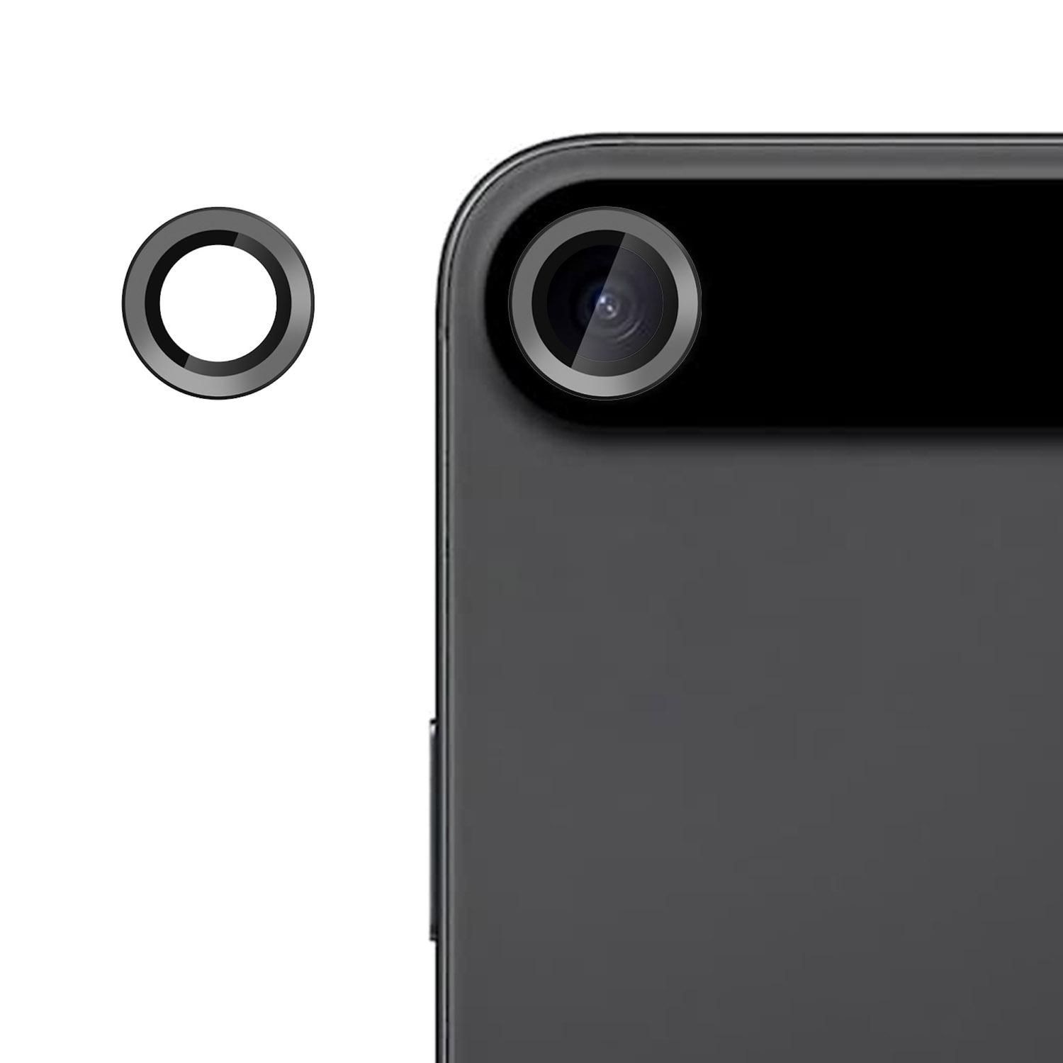 F&uuml;r Apple iPhone 17 Air Ultra D&uuml;nn 9H Kamera Schutzglas Schwarz - Bild 1