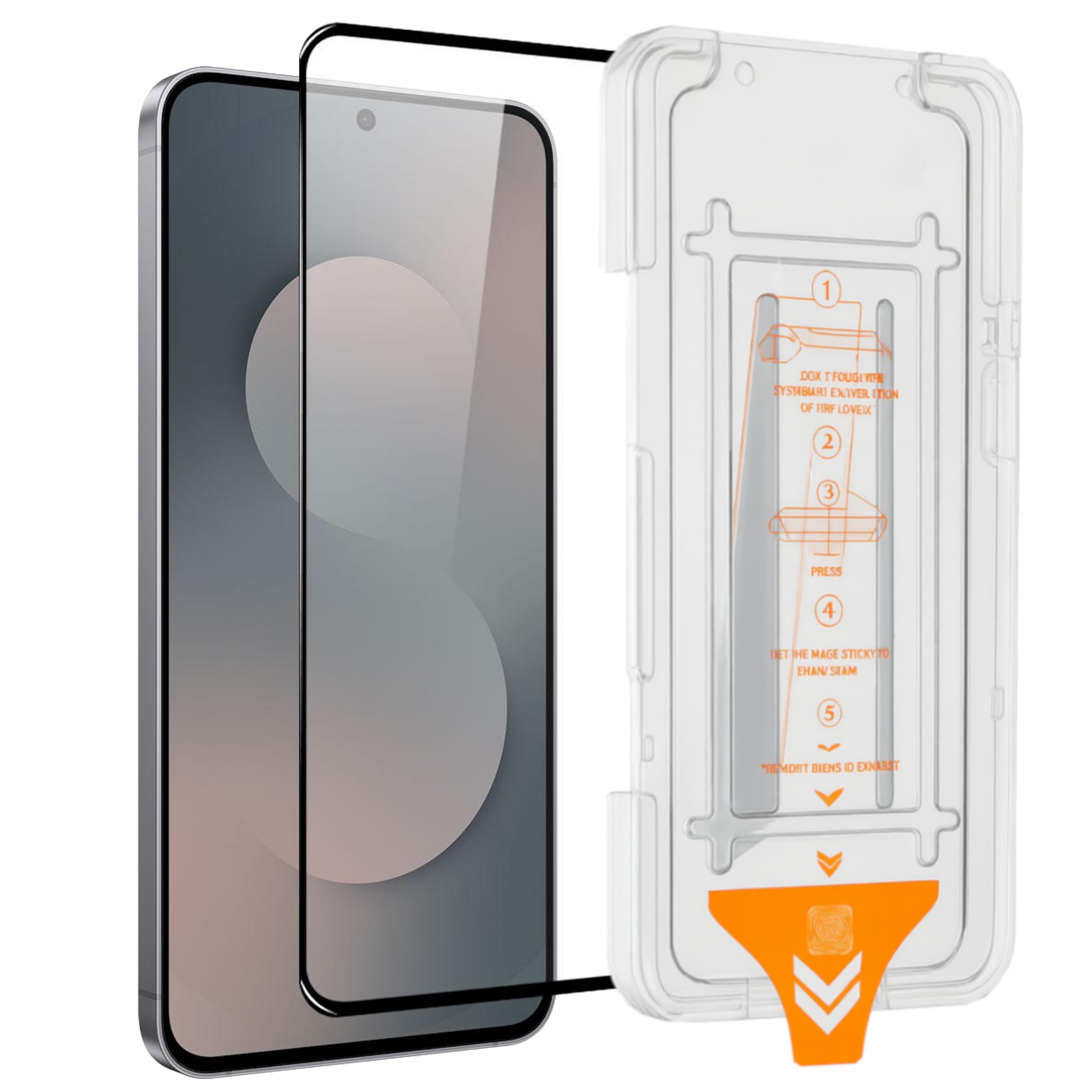 F&uuml;r Samsung Galaxy S25 FE 5G SnapFit 9H Glas mit Installationshilfe - Bild 1