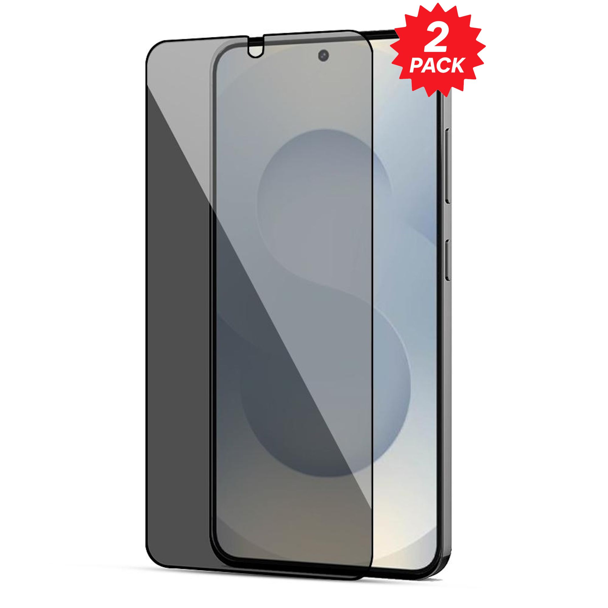 F&uuml;r Samsung Galaxy S26 Plus 2x Privacy Display Schutzglas Blickschutz - Bild 1
