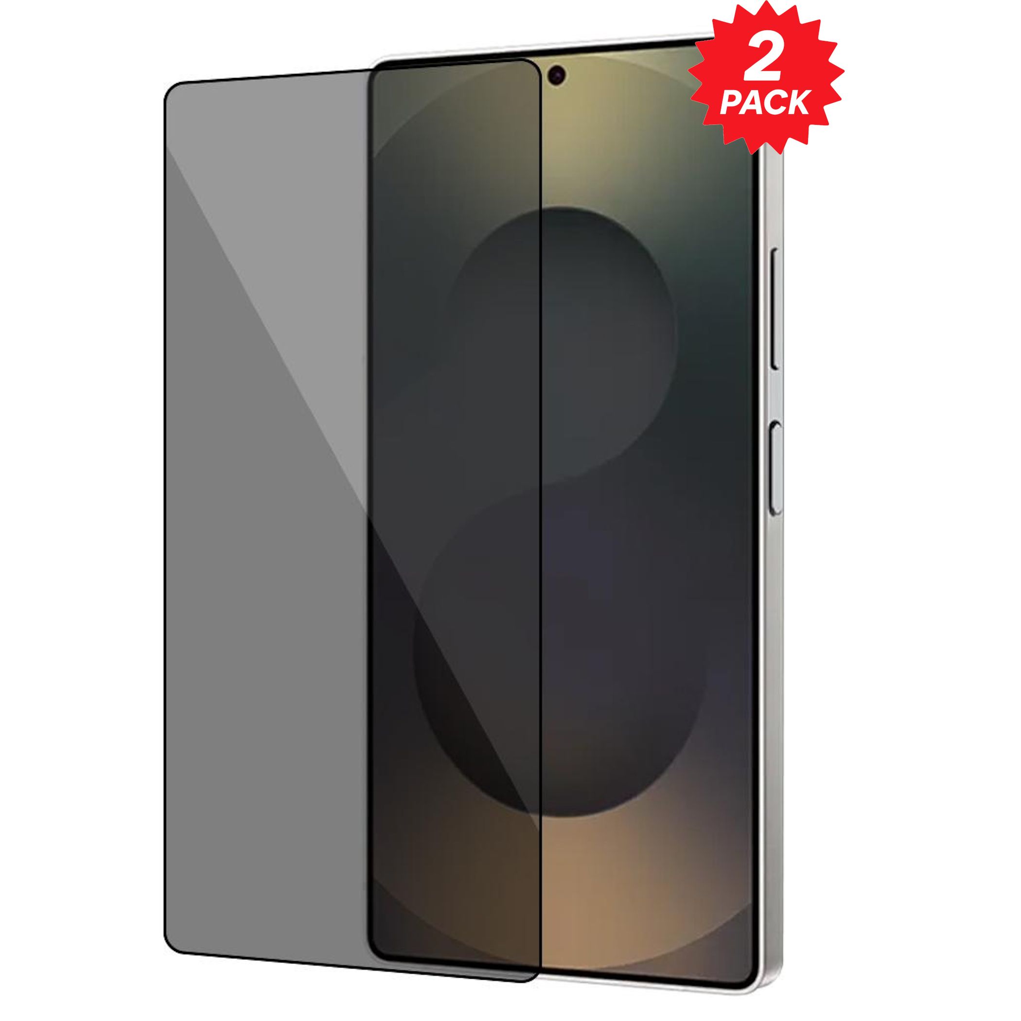 F&uuml;r Samsung Galaxy S26 Ultra 2x Privacy Display Schutzglas Blickschutz - Bild 1