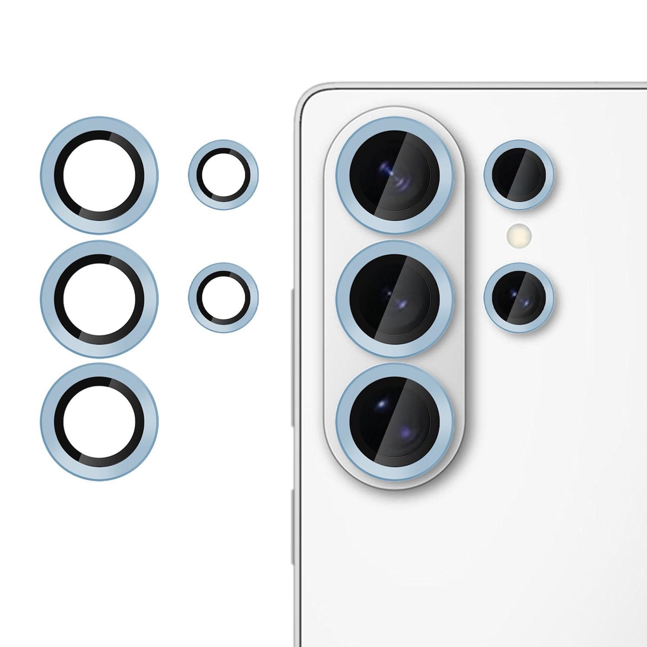 F&uuml;r Samsung Galaxy S26 Ultra Kalebol 9H Kamera Schutzglas D&uuml;nn Blau - Bild 1