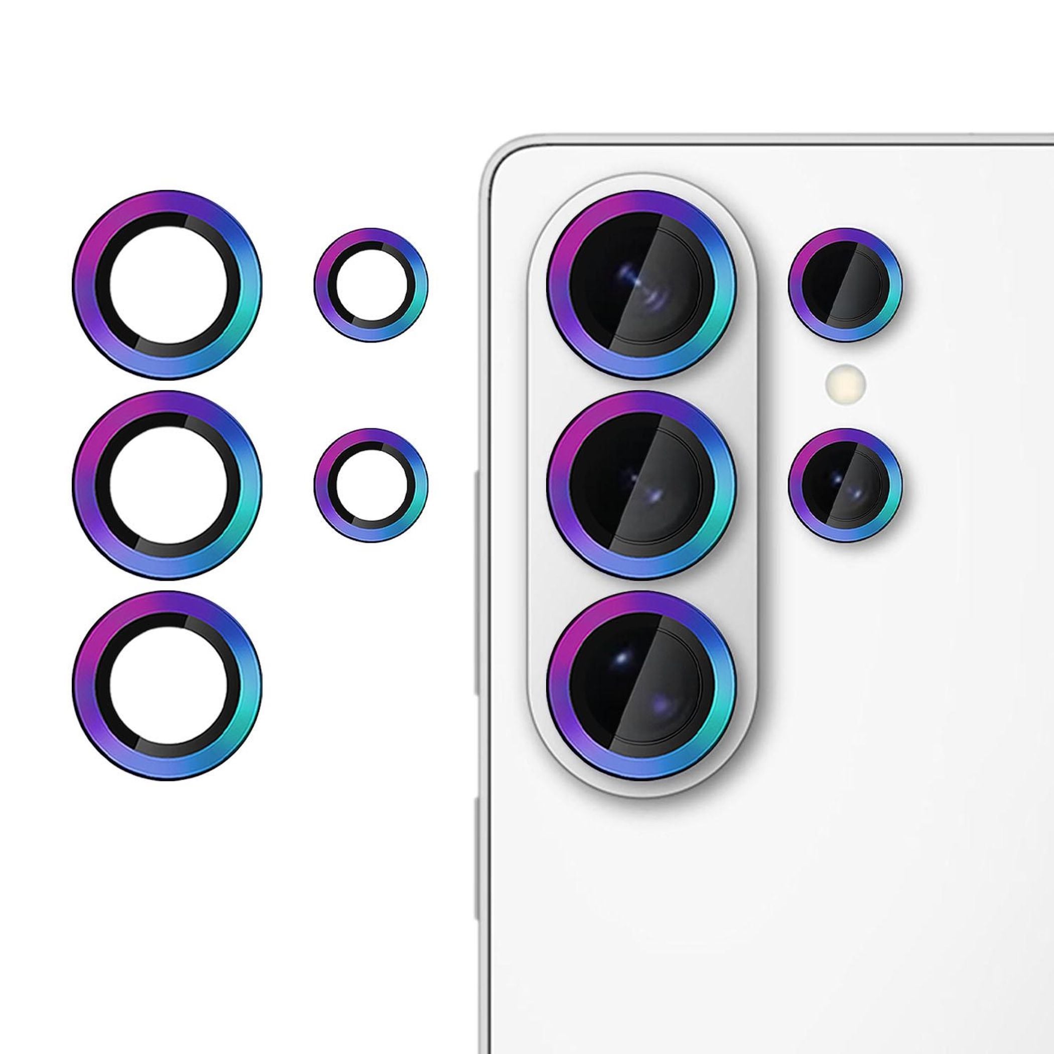 F&uuml;r Samsung Galaxy S26 Ultra Kalebol 9H Kamera Schutzglas D&uuml;nn Bunt - Bild 1