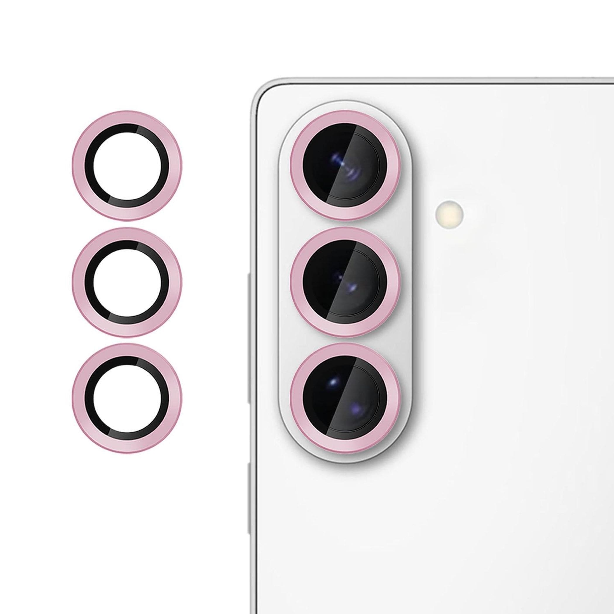 F&uuml;r Samsung Galaxy S26 Plus Kalebol 9H Kamera Schutzglas D&uuml;nn Rosa - Bild 1