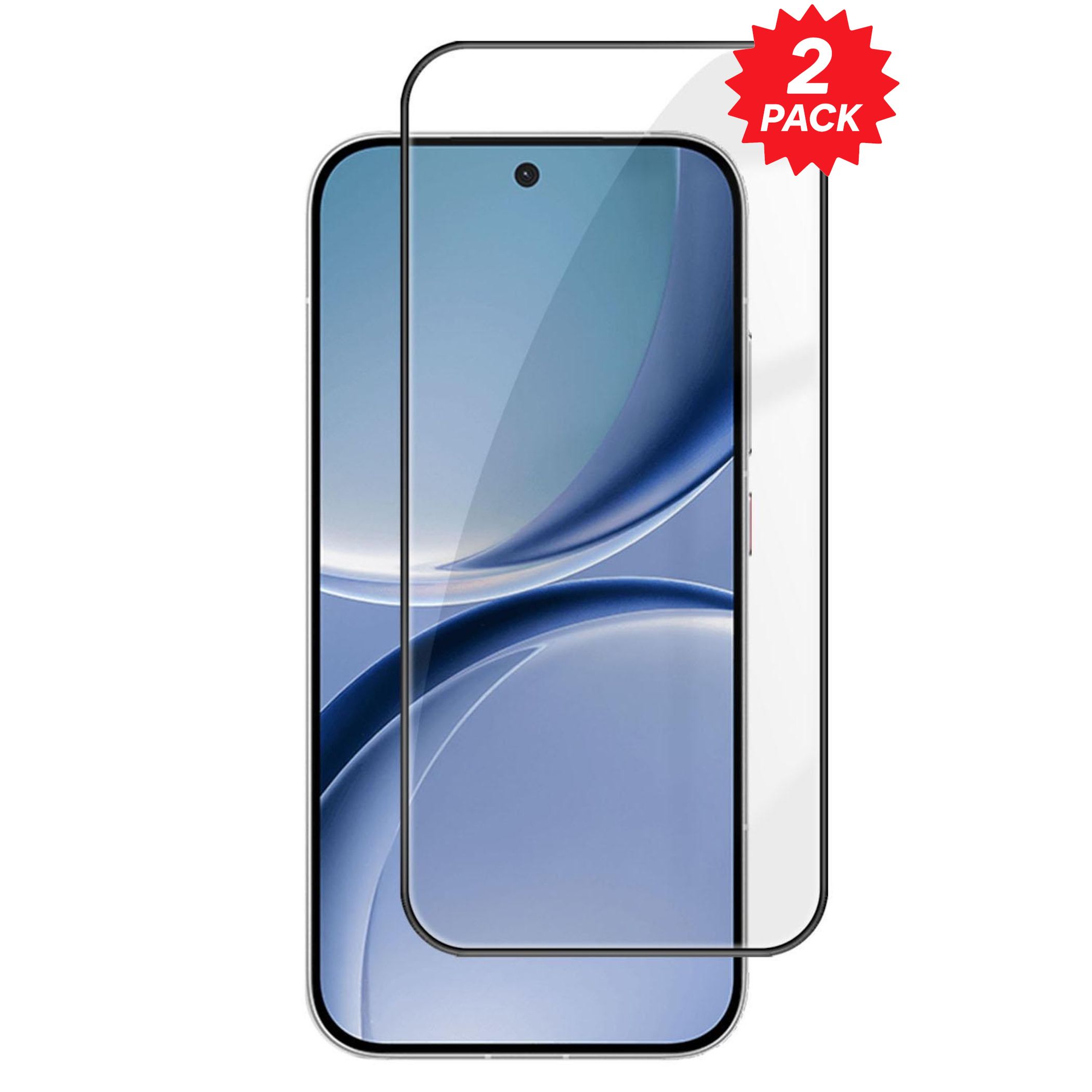 2x Full Cover Schutzglas f&uuml;r Xiaomi Poco X8 Pro 5G Displayschutz 9H 3D Hartglas - Bild 1